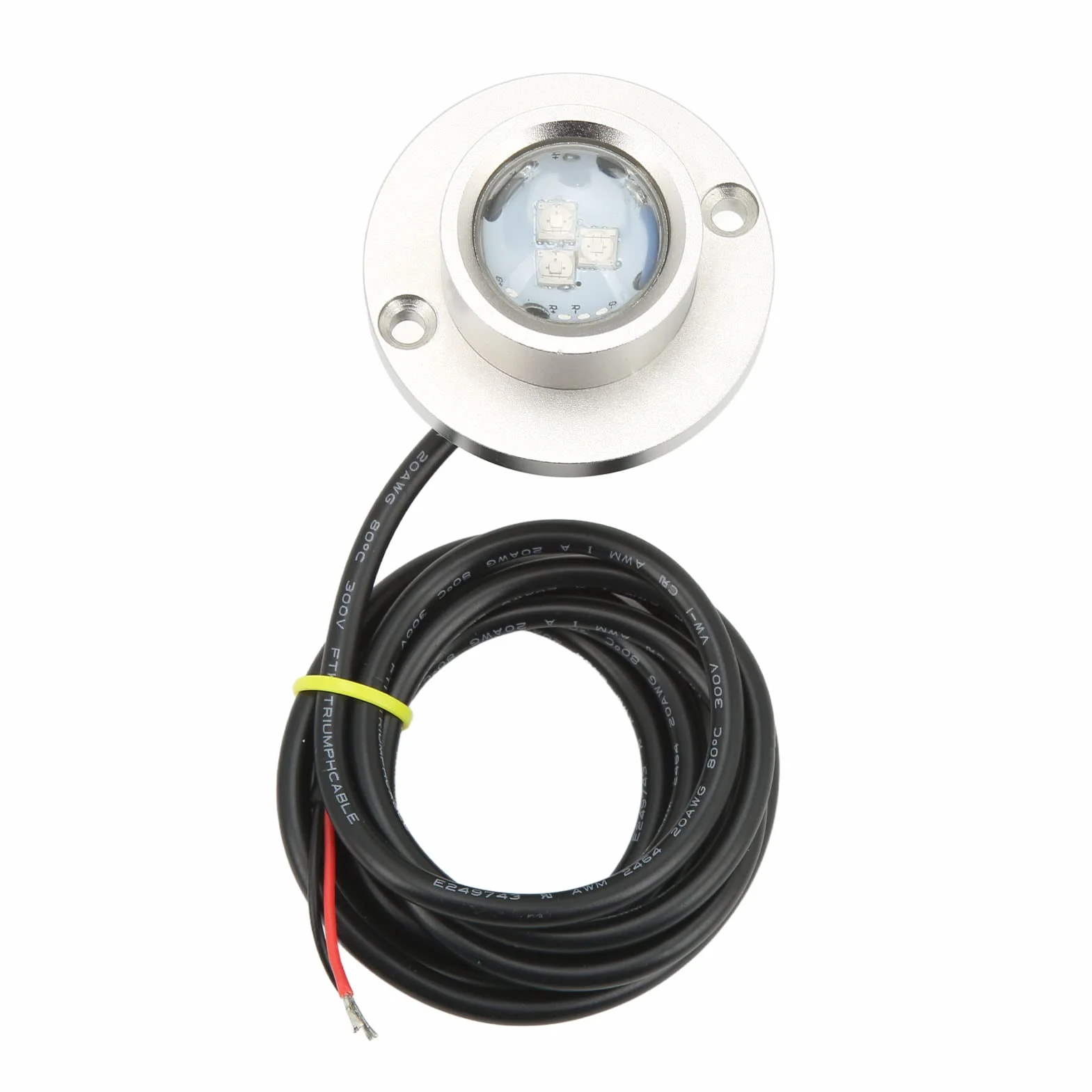 Morska Podwodna Lampa LED DC 12 V 24 V ze Stali Nierdzewnej Pasuje do łodzi Yacht Oświetlenie Nabrzeżne Biały i Zaprojektowany Jacht Marine Underwater LightMarine Underwater LightBoat (BLUE)
