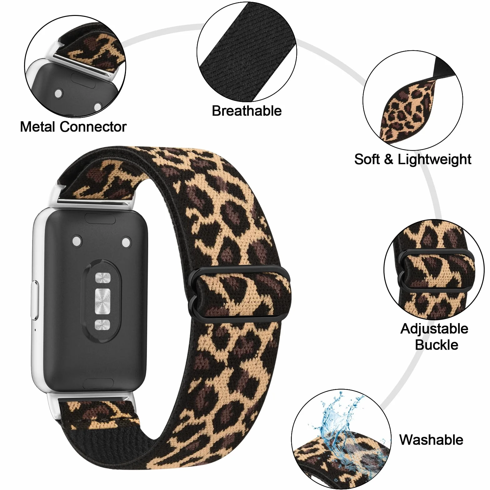 Vancle Paski do Samsung Galaxy Fit 3, 6 sztuk