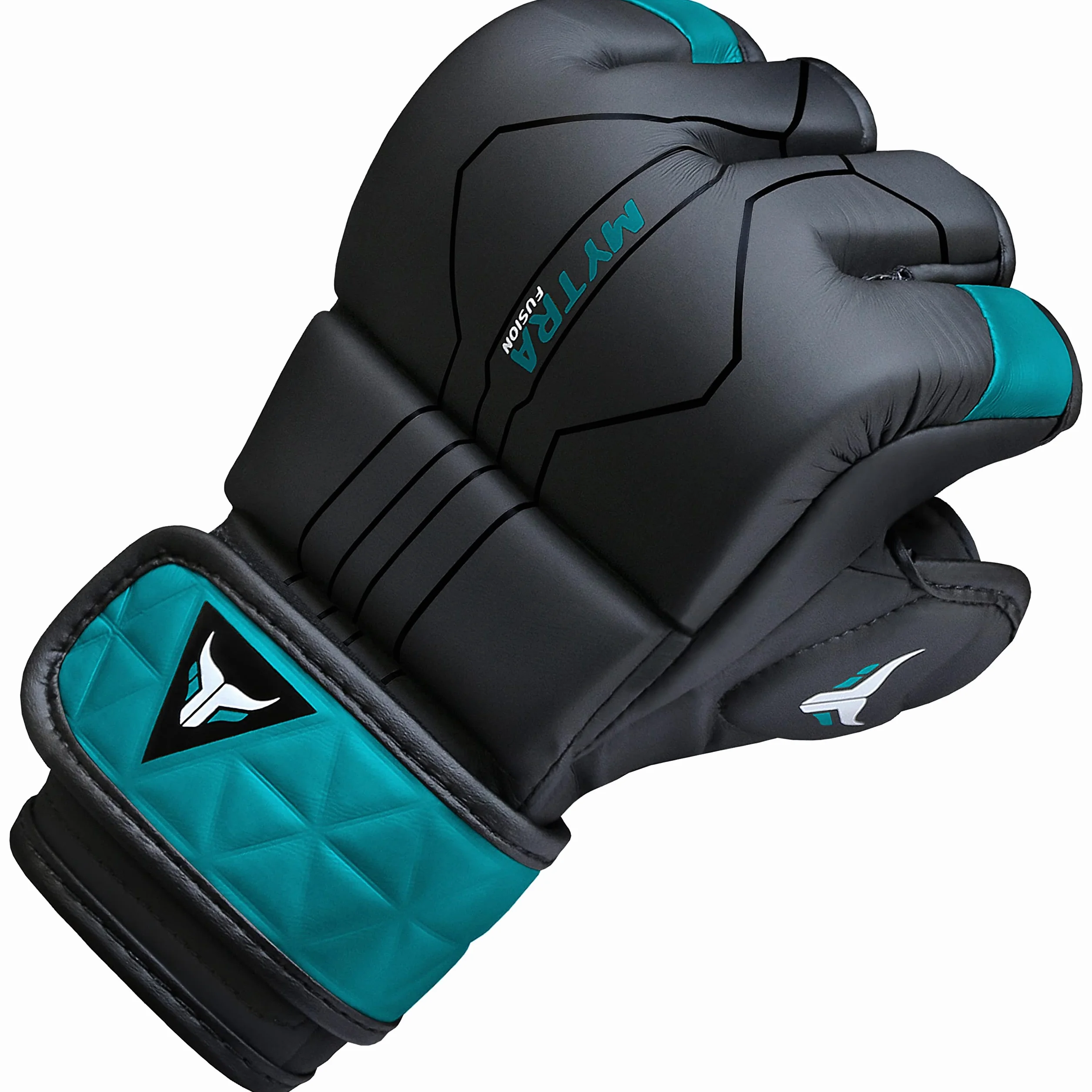 Rękawice MMA Mytra Fusion z otwartymi palcami do kickboxingu, grapplingu, treningu