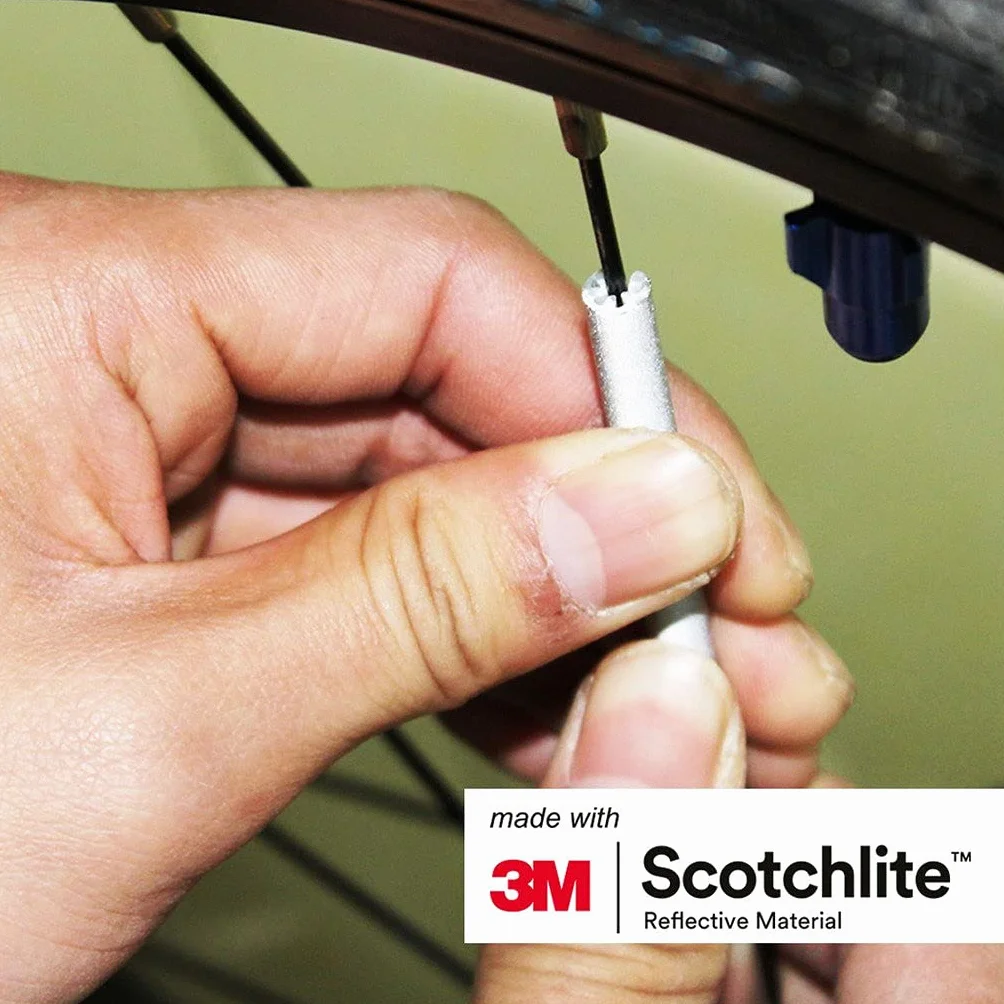 3M Odblaski szprych Odblaskowe klipsy na szprychy Scotchlite