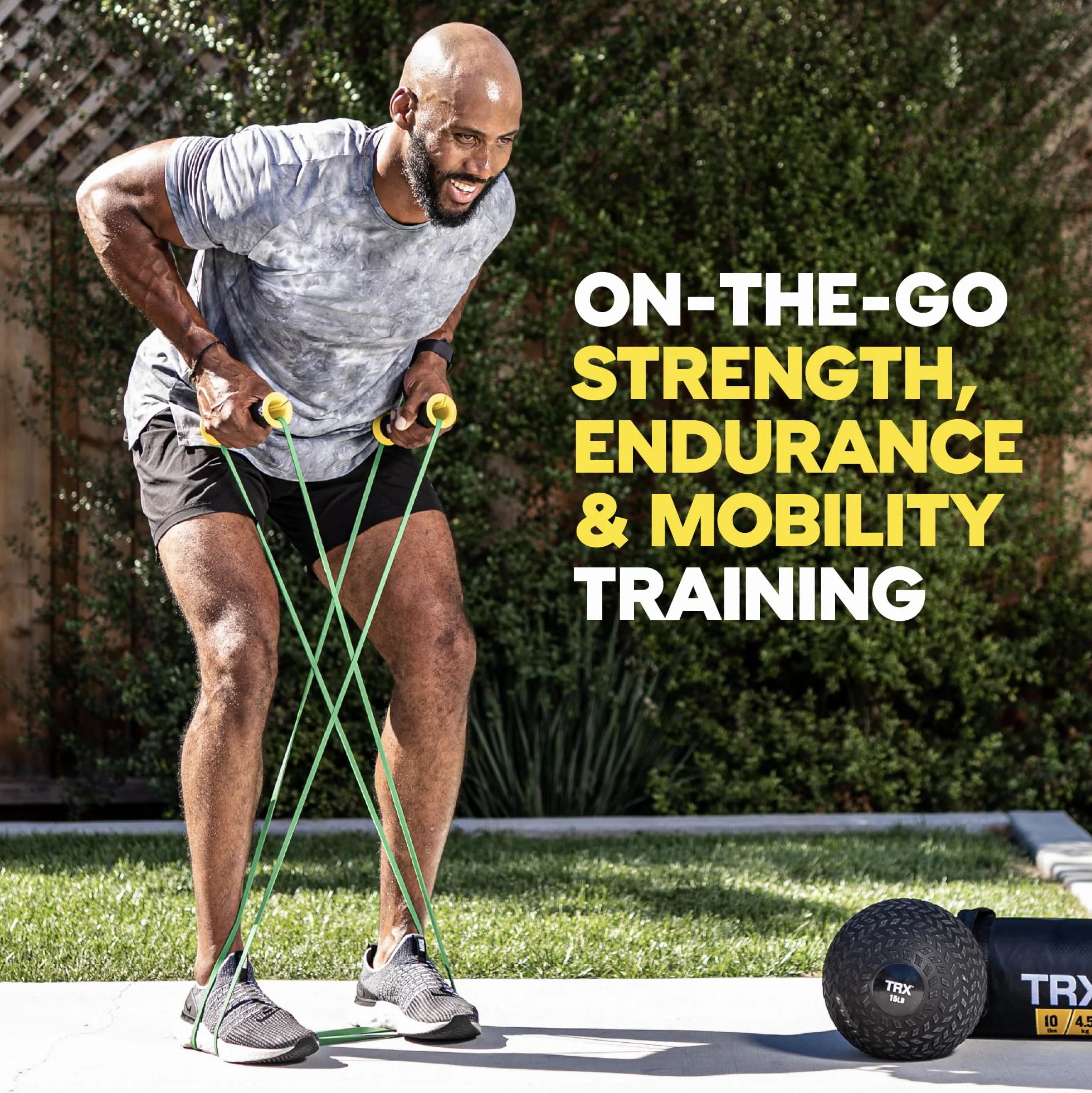 TRX Bandit Resistance Band Grip System — trening siłowy Domowa siłownia