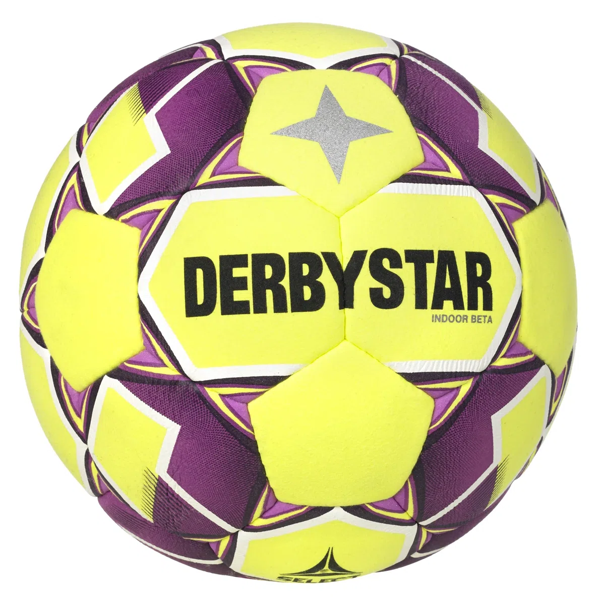 Derbystar Piłka nożna Indoor Beta v24, biała, 5
