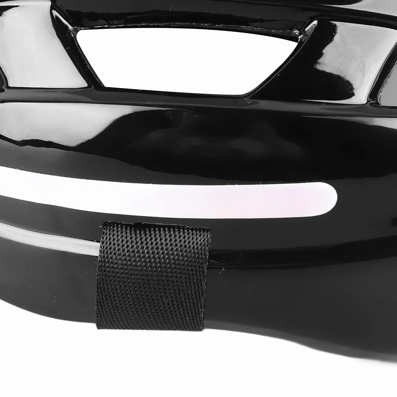 Kask dla Małych Psów Kask dla Zwierząt Domowych Lekki Odporny na Uderzenia Oddychający Kask Motocyklowy do Jazdy Kolarstwo Sport Czarny Zwierzęta (S)