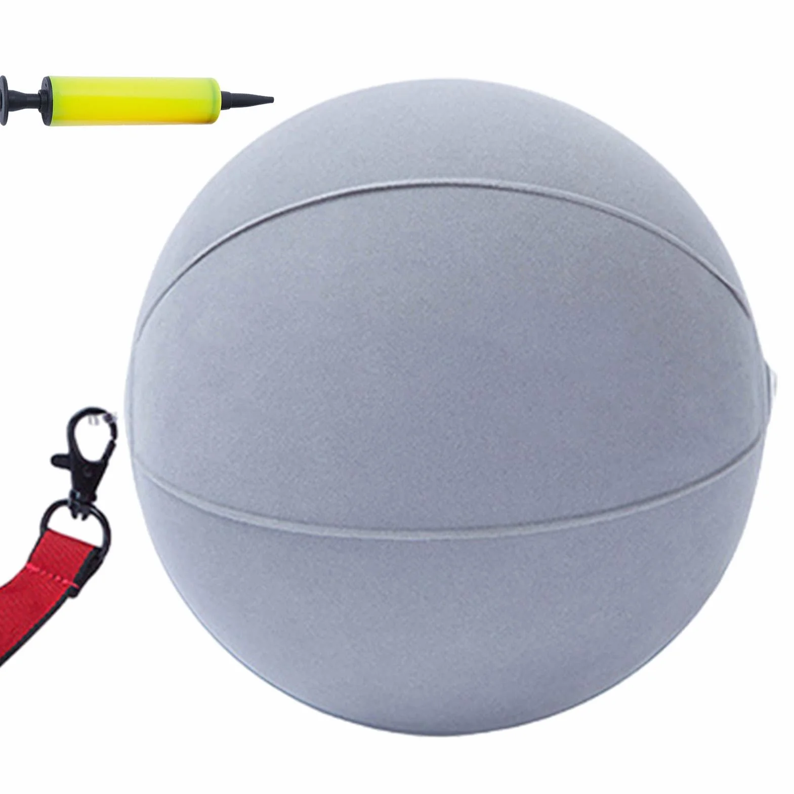 Smart Ball Golf Swing Trainer z pompką powietrza, inteligentny korektor postawy piłki dla początkujących golfistów, wspomagający trening korekcji postawy