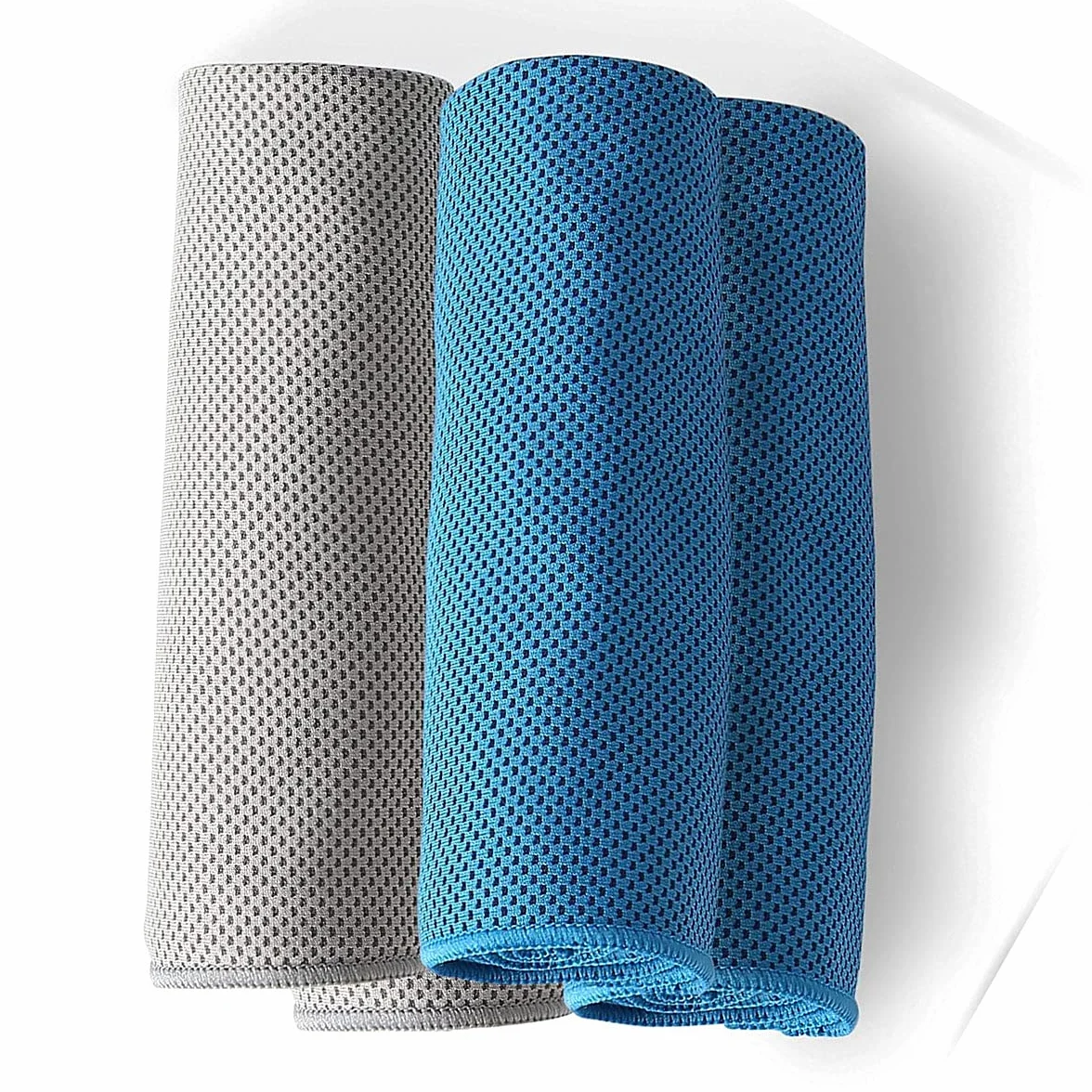 SuTe Zestaw 2 ręczników chłodzących, 90 x 30 cm Cooling Towel Cool Towel Set chłodzący ręcznik z mikrofibry zestaw ręczników chłodzących bambusowy ręcznik chłodzący do golfa fitness biegania sportu
