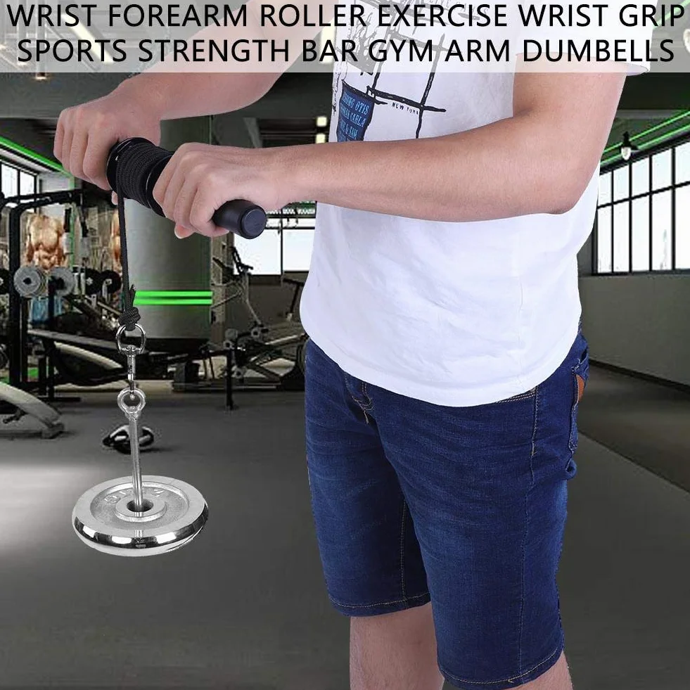 Rolka nadgarstka przedramienia do treningu siłowego na ramię Sprzęt fitness
