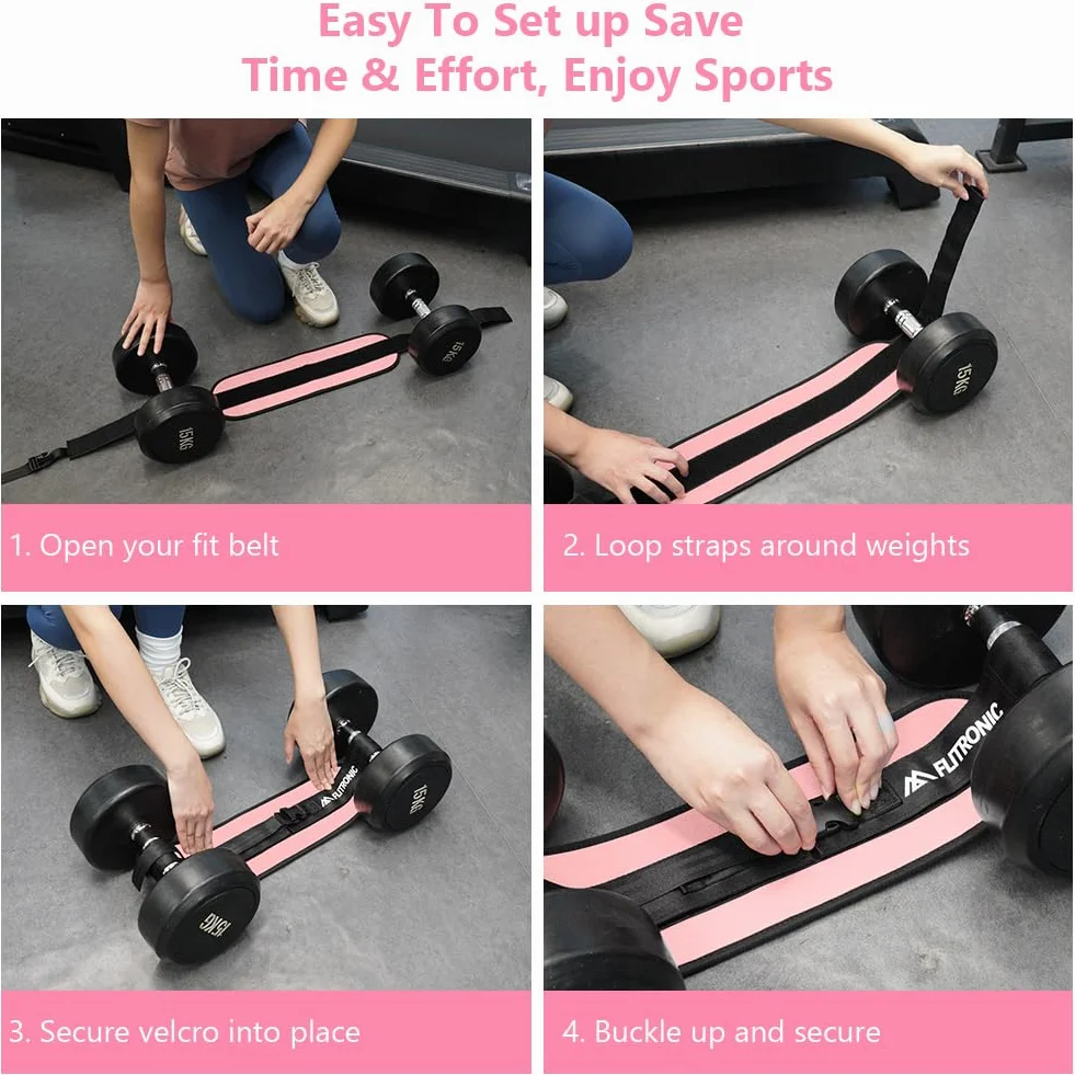 flintronic Pas biodrowy do ćwiczeń, pas biodrowy do ciągnięcia bioder, regulowany pas biodrowy z dodatkową wyściółką do hantli, kettlebellów, siłowni, fitnessu, kulturystyki, podnoszenia ciężarów