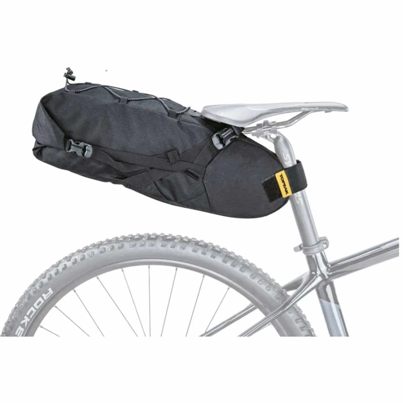 Topeak Torba na siodełko rowerowe Backloader, czarna, 15 litrów