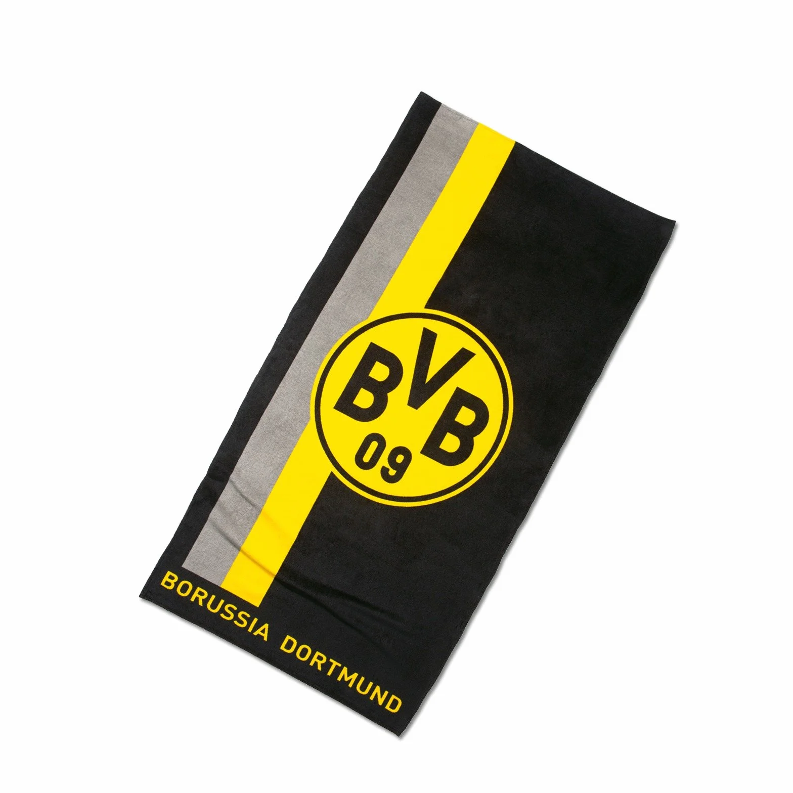Ręcznik Borussia Dortmund BVB 09 z logo w paski