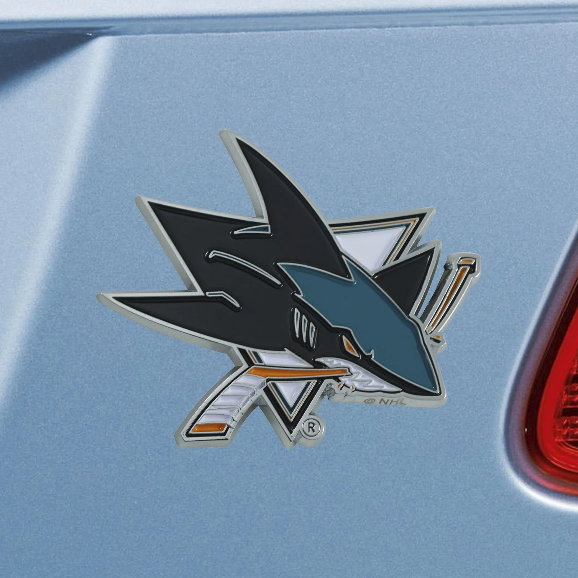 FANMATS NHL San Jose Sharks kolorowy emblemat, jeden rozmiar