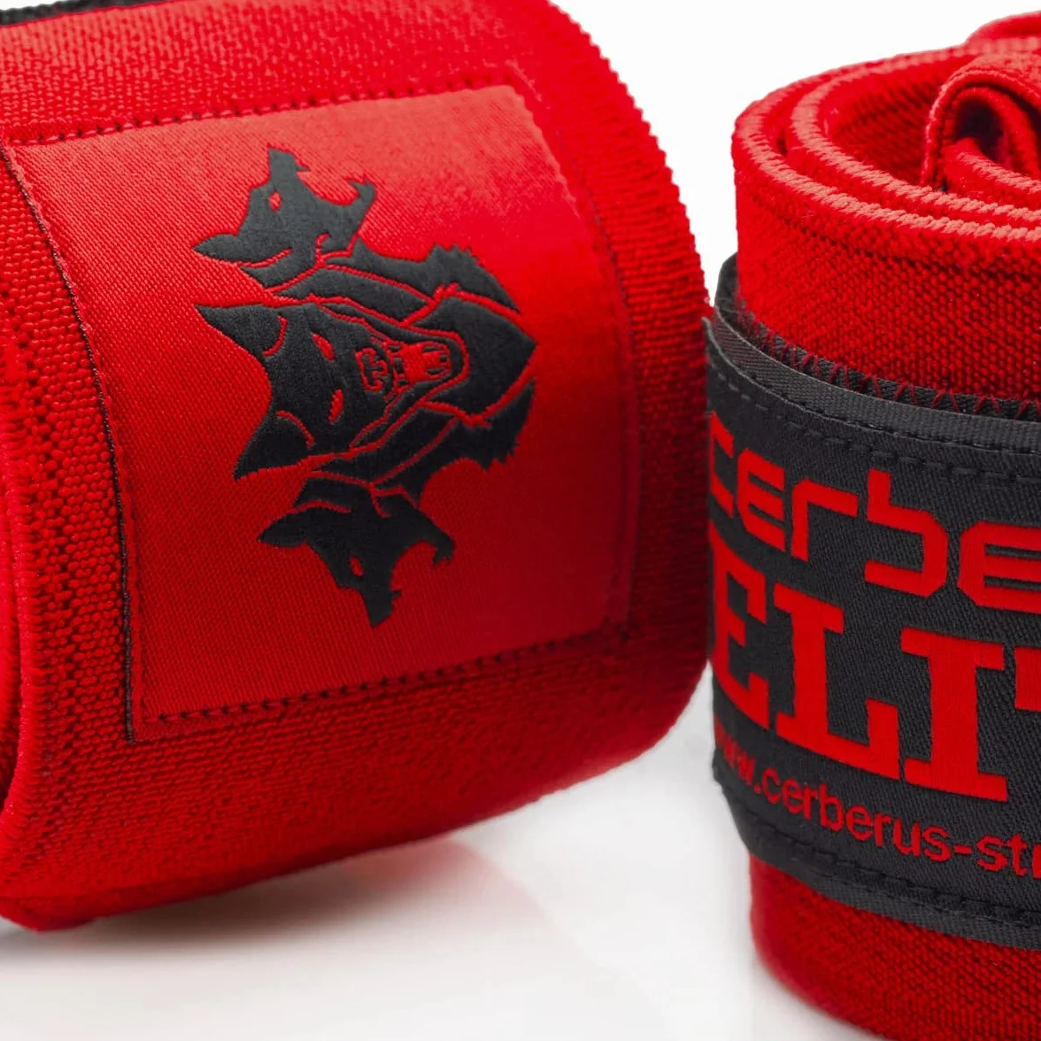 CERBERUS Strength Elite opaski na nadgarstek para