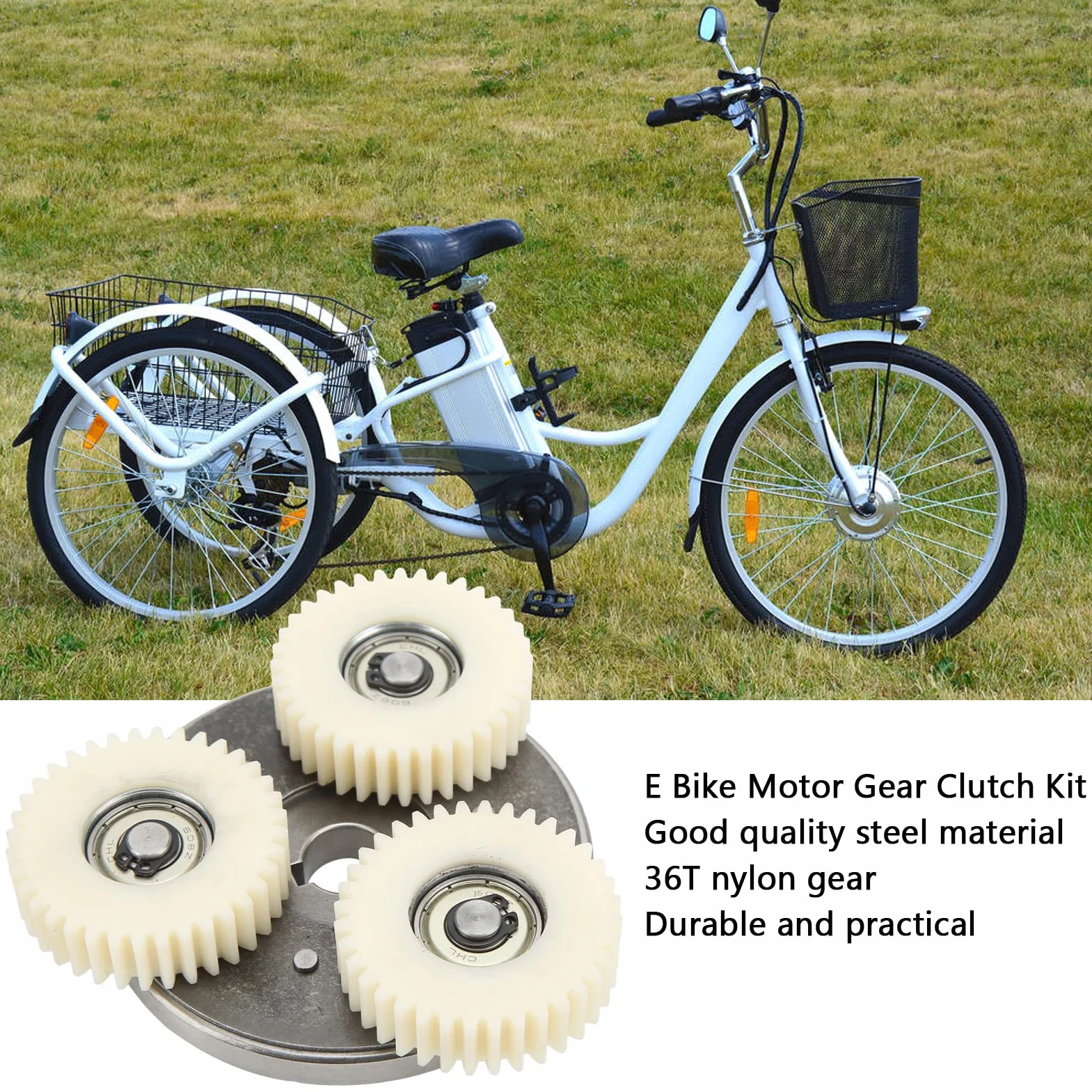 Silnik rowerowy elektryczny zestaw przekładni planetarnych 36T 88mm kompatybilny Bafang 500W-750W