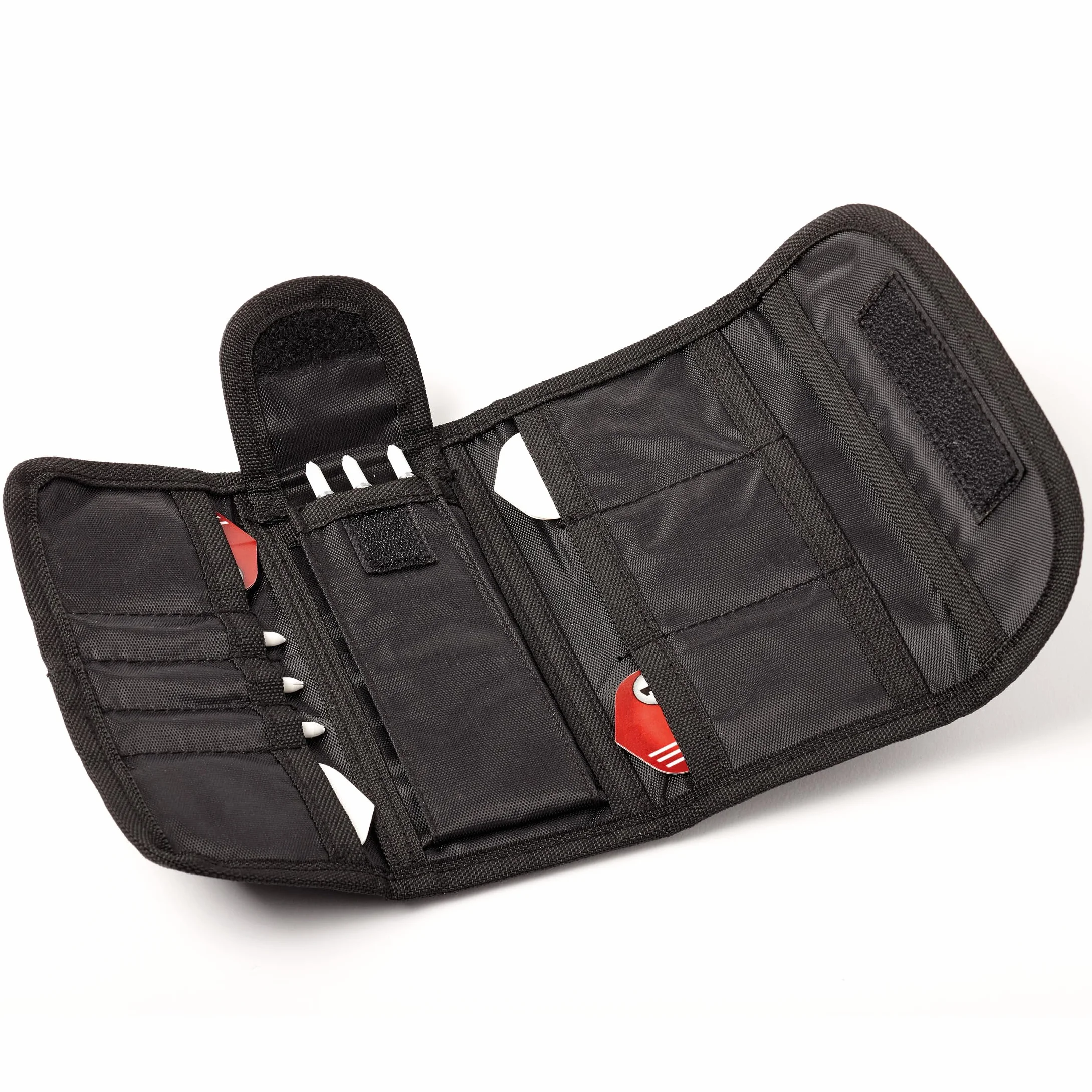 RED DRAGON Portfel do rzutek Tri-Fold Pro etui 190mm x 150mm x 20mm Czerwony