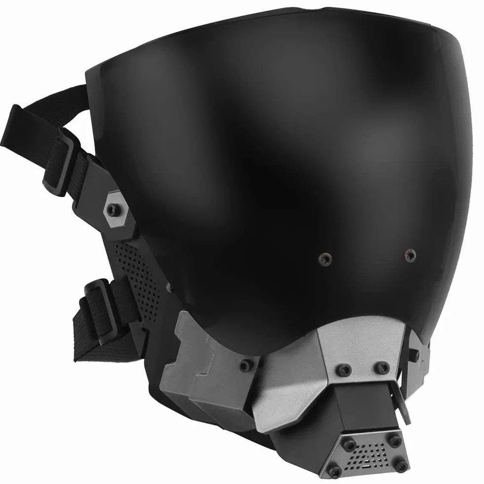 Taktyczna maska do paintballu na całą twarz ochronna CS maska na Halloween BB pistolet cosplay impreza kostiumowa