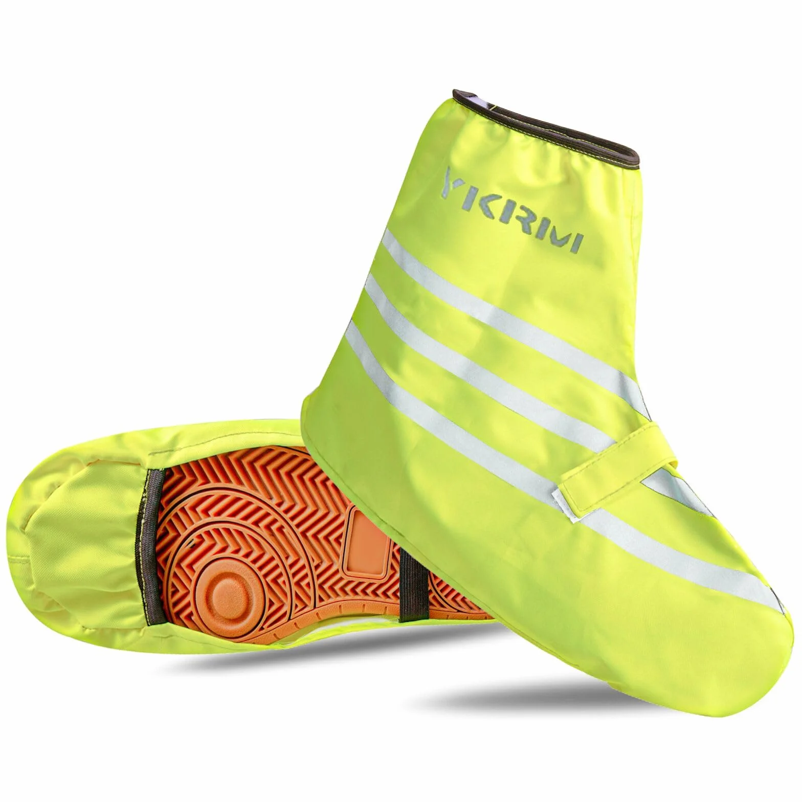Wodoszczelne ochraniacze na buty rowerowe z odblaskami
