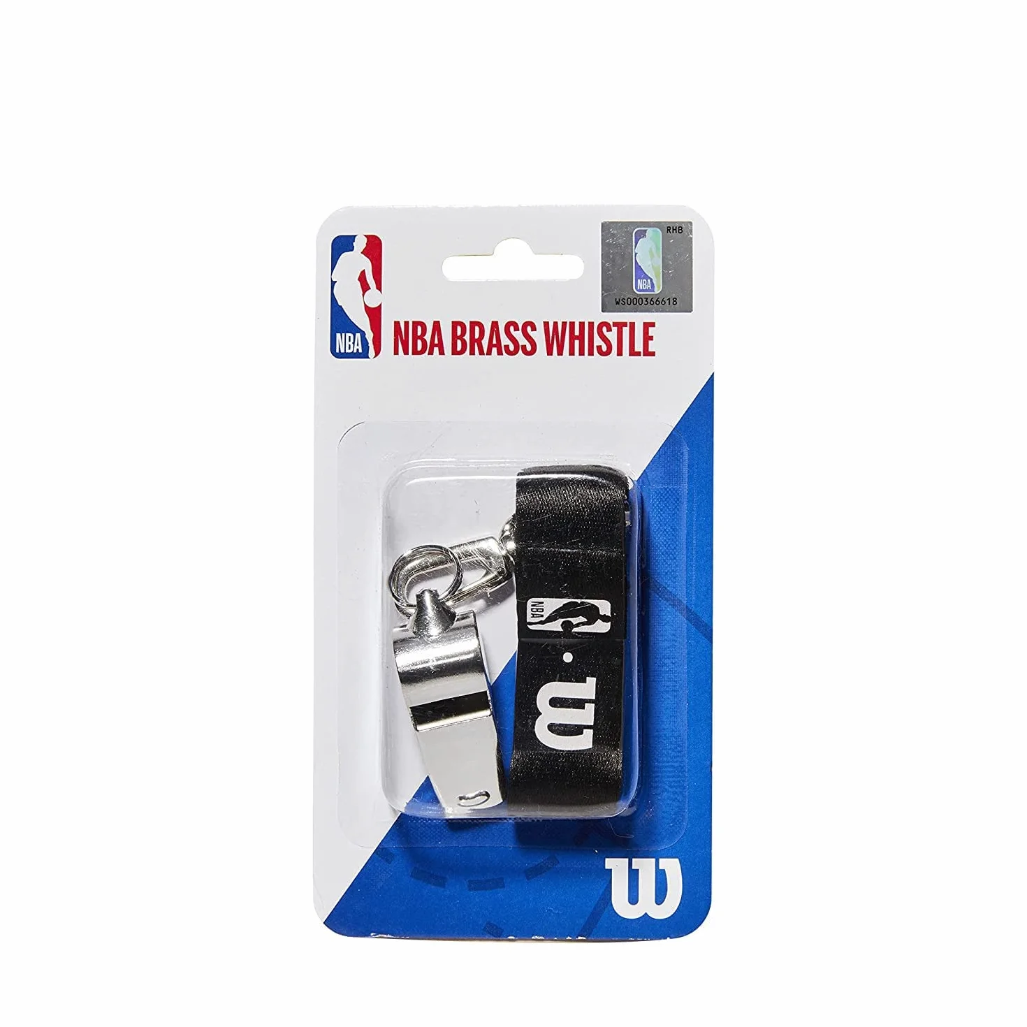 Wilson Uniseks Wtba5000Nba WTBA5000NBA Gwizdek, Czarny, 15,29 x 8,31 x 2,31 cm; 30 g