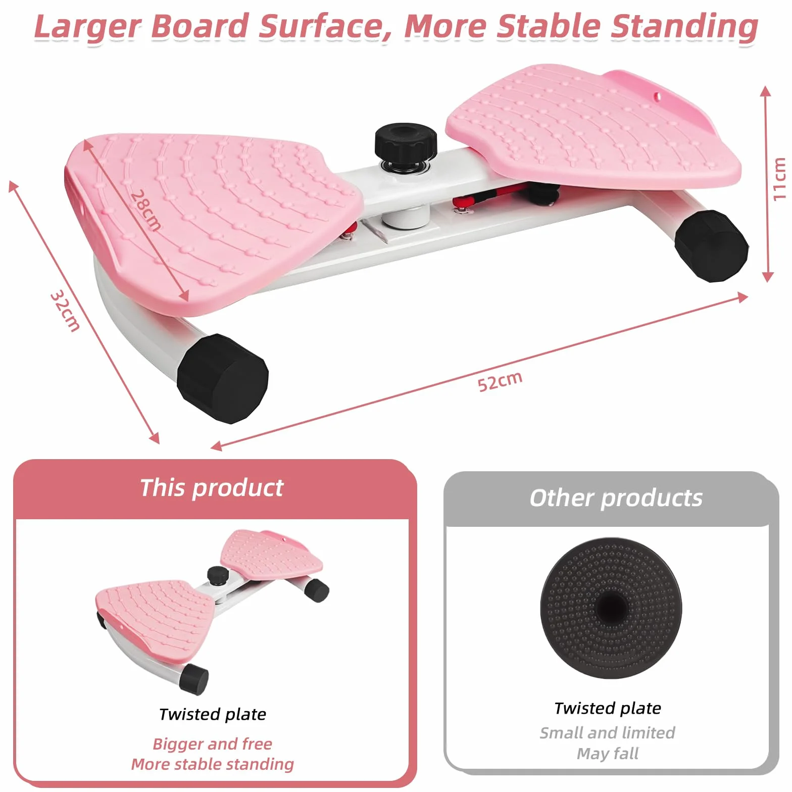 Twist Disc Board, maszyna do skręcania talii, stół do ćwiczeń brzucha dla kobiet Waist Whisper