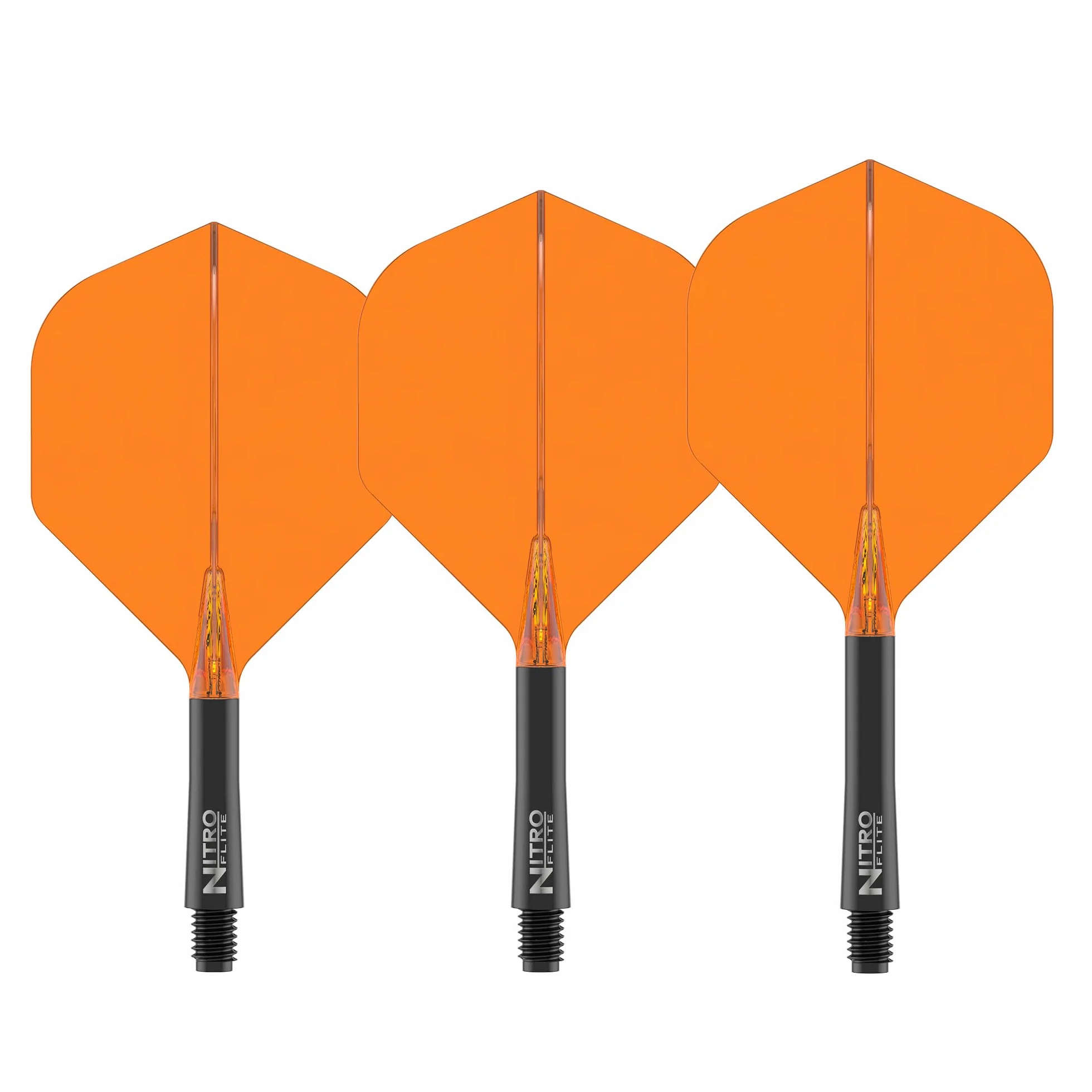 RED DRAGON Darts – Zintegrowany System Lotek i Trzonków Nitro Flite – Kształt i Design Nr. 2 -Dostępny w Rozmiarach Krótkim, Średnim i Długim - Różnorodność kolorów - Profesjonalne akcesoria do rzutek