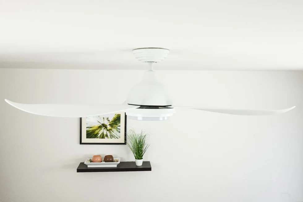 Wentylator sufitowy Pepeo Raja 122cm Biały LED z pilotem cichy silnik DC odwracalny