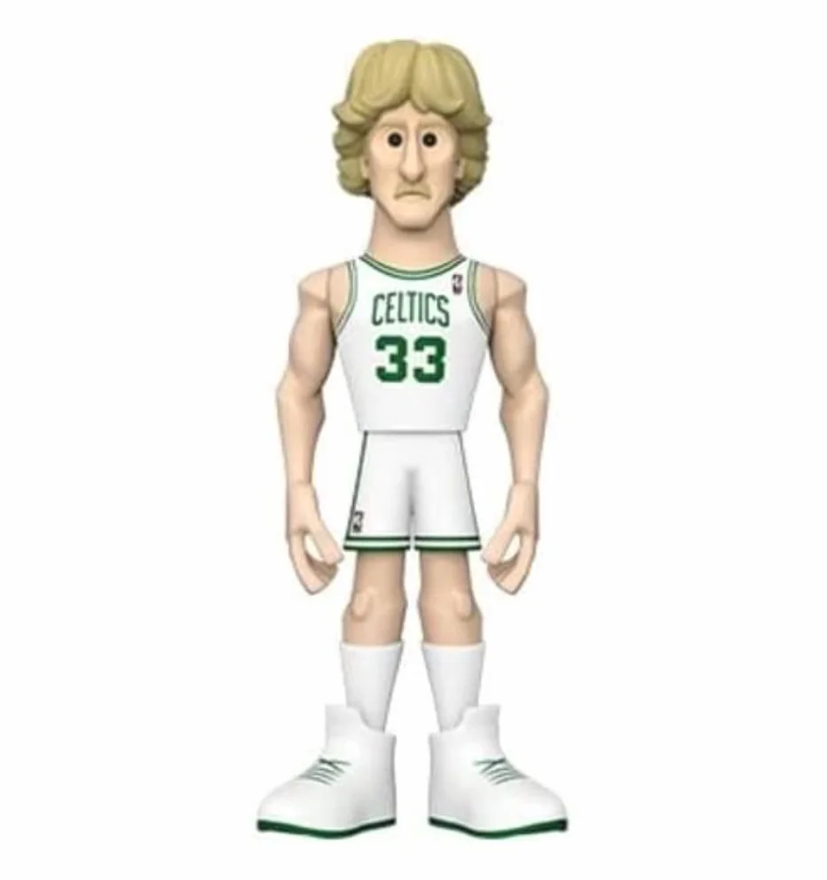 Vinyl Gold NBA Celtics Larry Bird 5 Inch Vinyl Figure