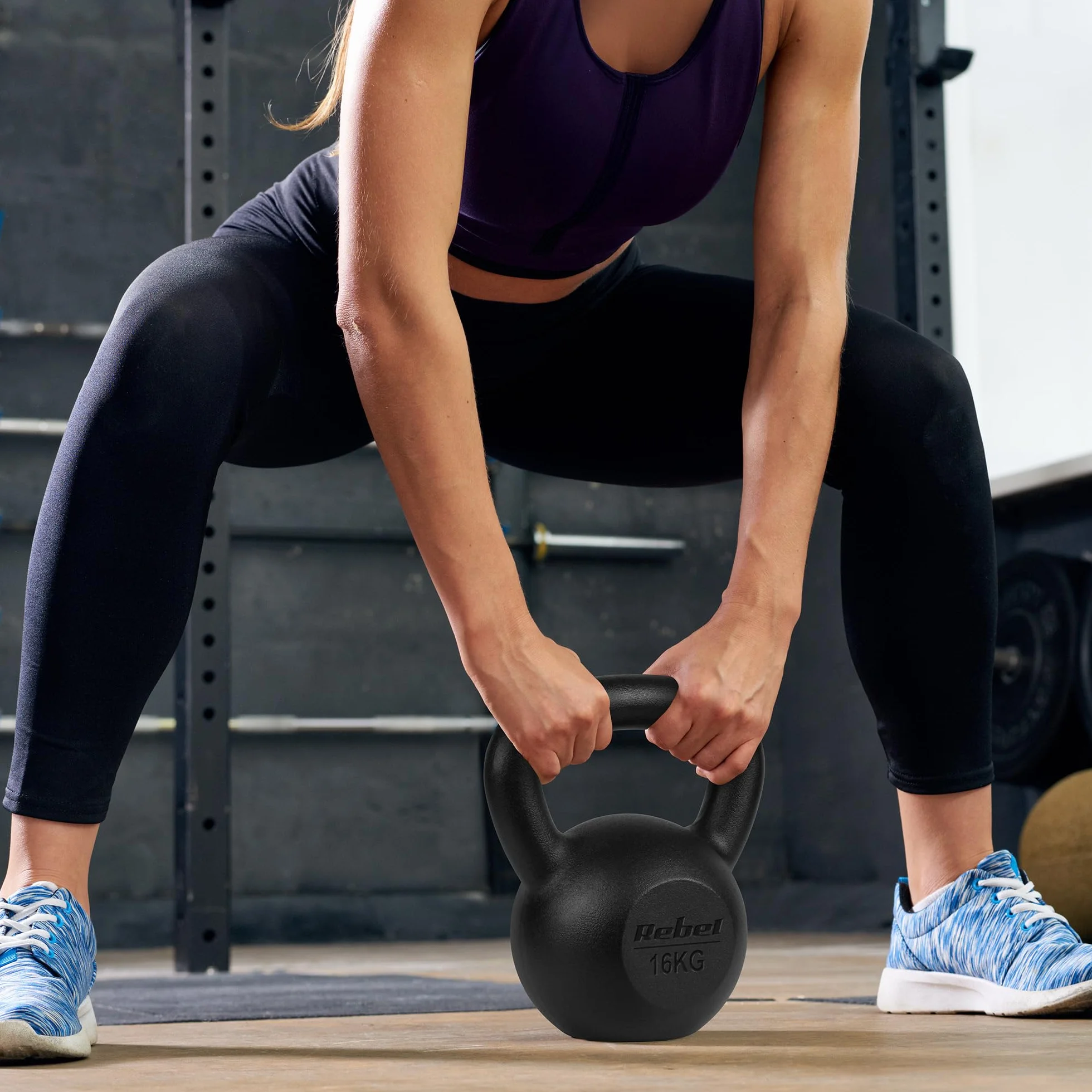Rebel Kettlebell Żeliwny 26kg REBEL ACTIVE RBA-2323-26