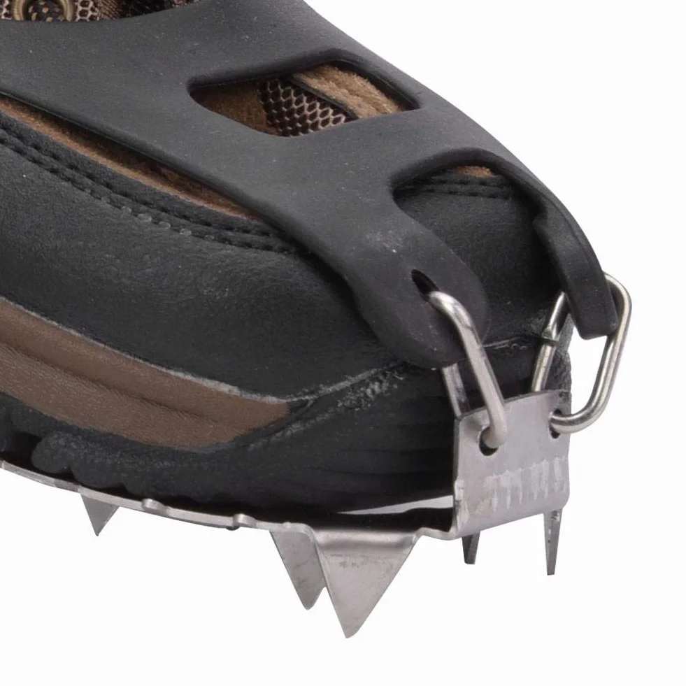 Alomejor Uchwyty do Lodu na Buty Antypoślizgowe Stalowe 18 Zębów