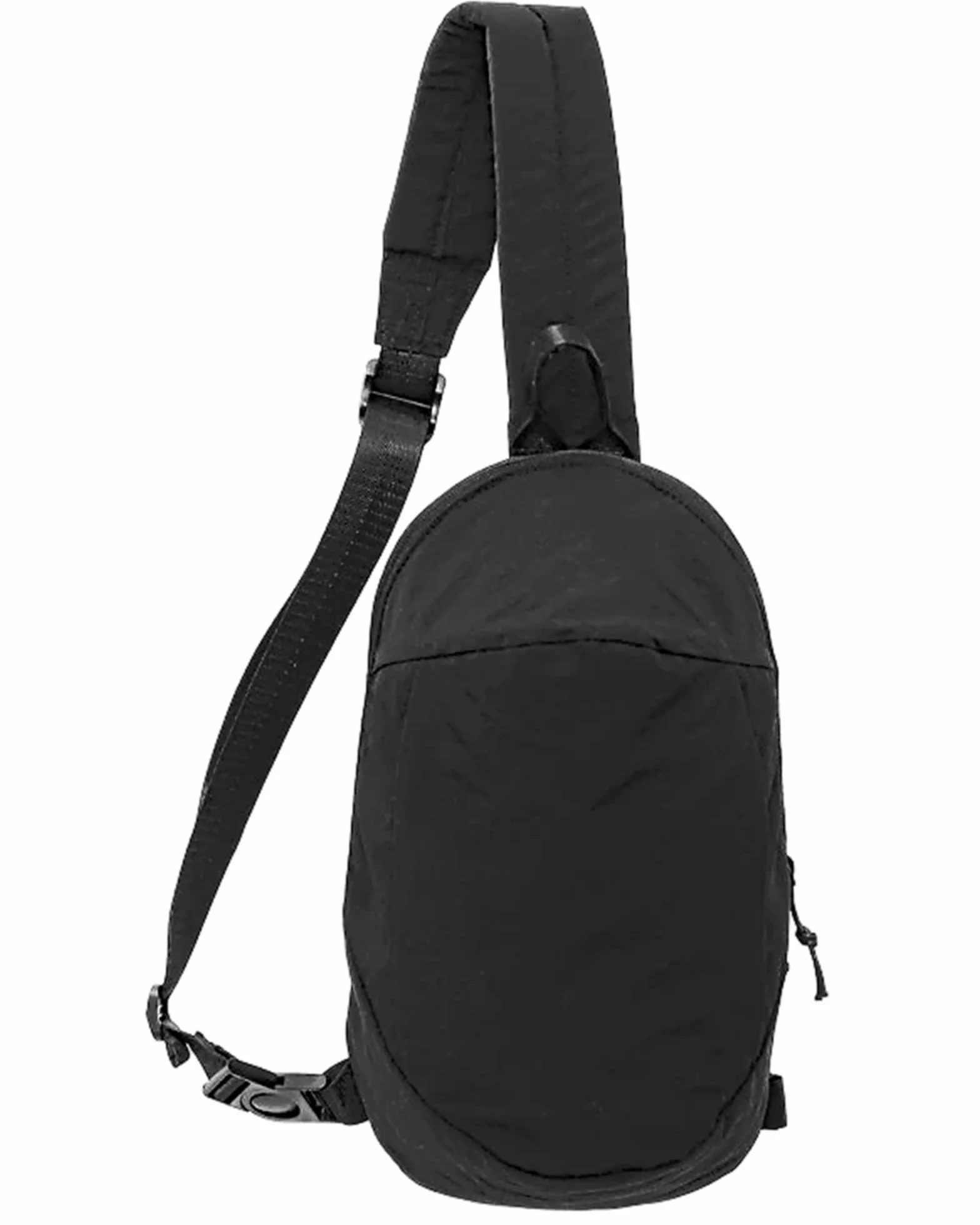Torba na ramię Plecak Mały Sling Bag Crossbody Bieganie Torba na siłownię Antykradzieżowa Kobiety Mężczyźni Praca Zakupy Podróże, czarne