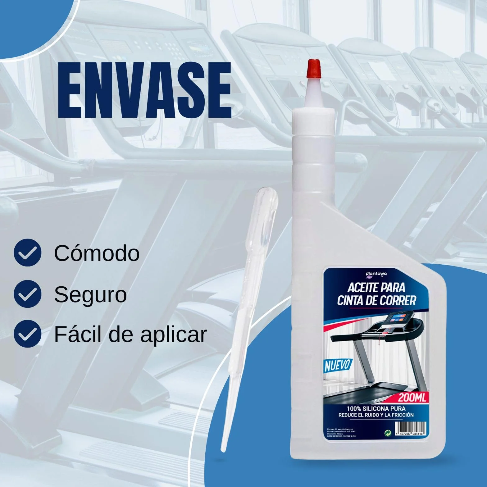 Plantawa Olej do bieżni silikonowy 200 ml
