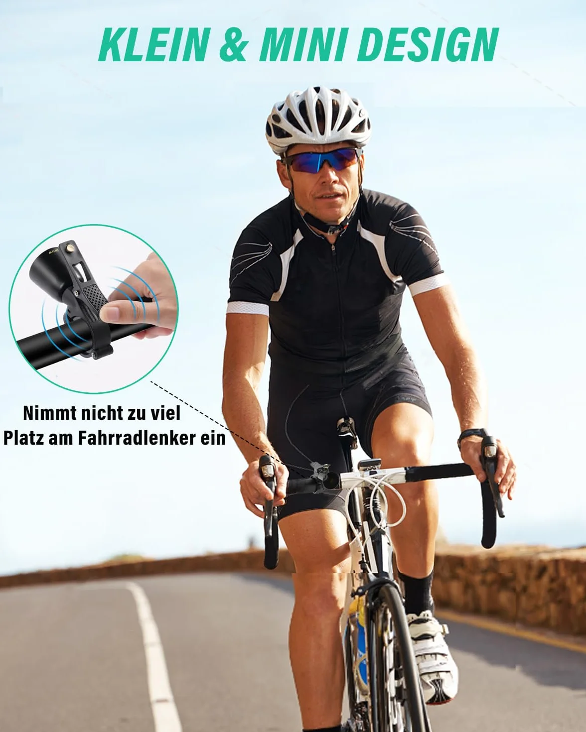 Głośny dzwonek rowerowy, innowacyjny dzwonek w stylu retro do roweru MTB, ze stopu miedzi, dzwonek do roweru górskiego, wyścigowego, 22–31,8 mm