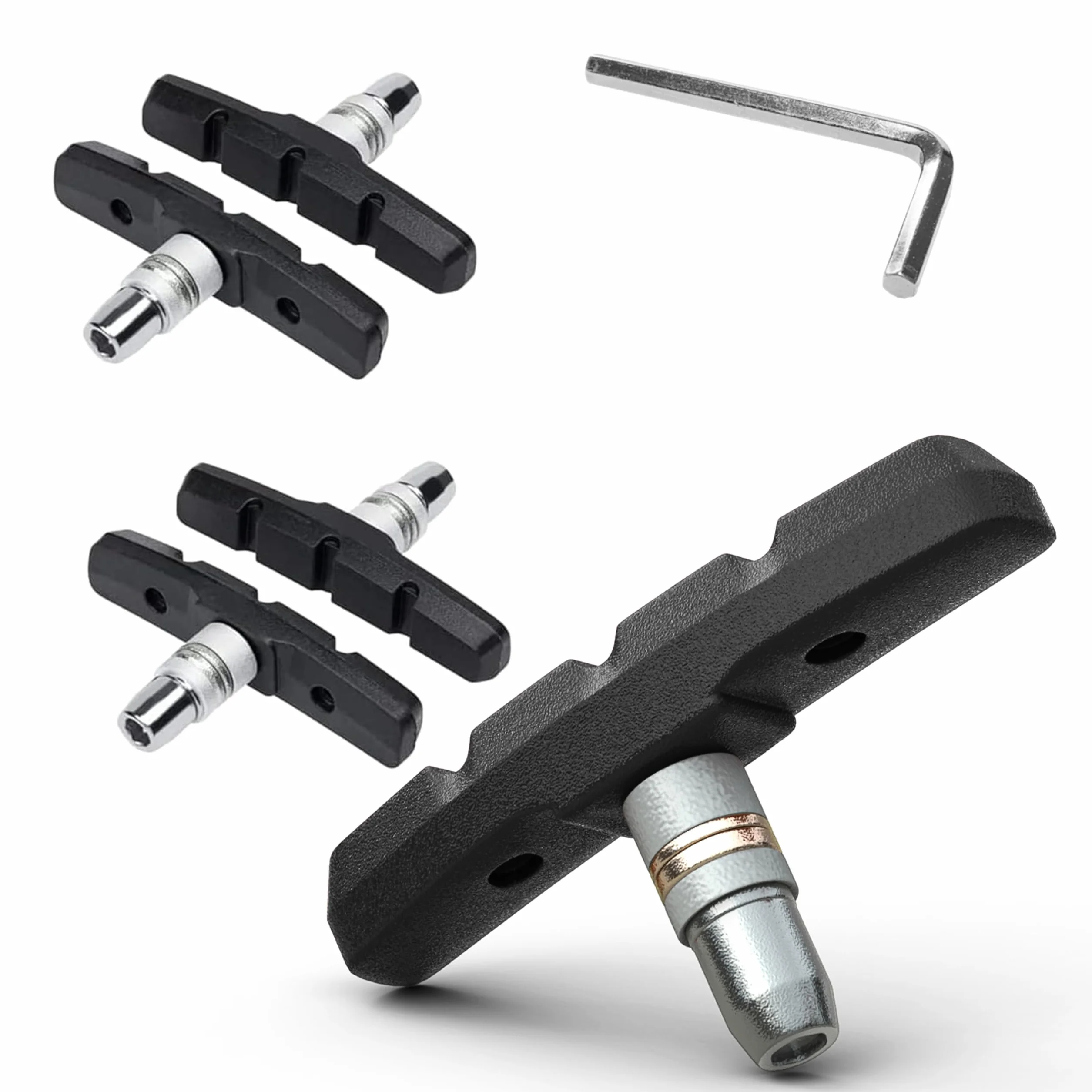 Klocki hamulcowe Oture 70 mm gumowe ciche V-Brake do Shimano Tektro rowerów