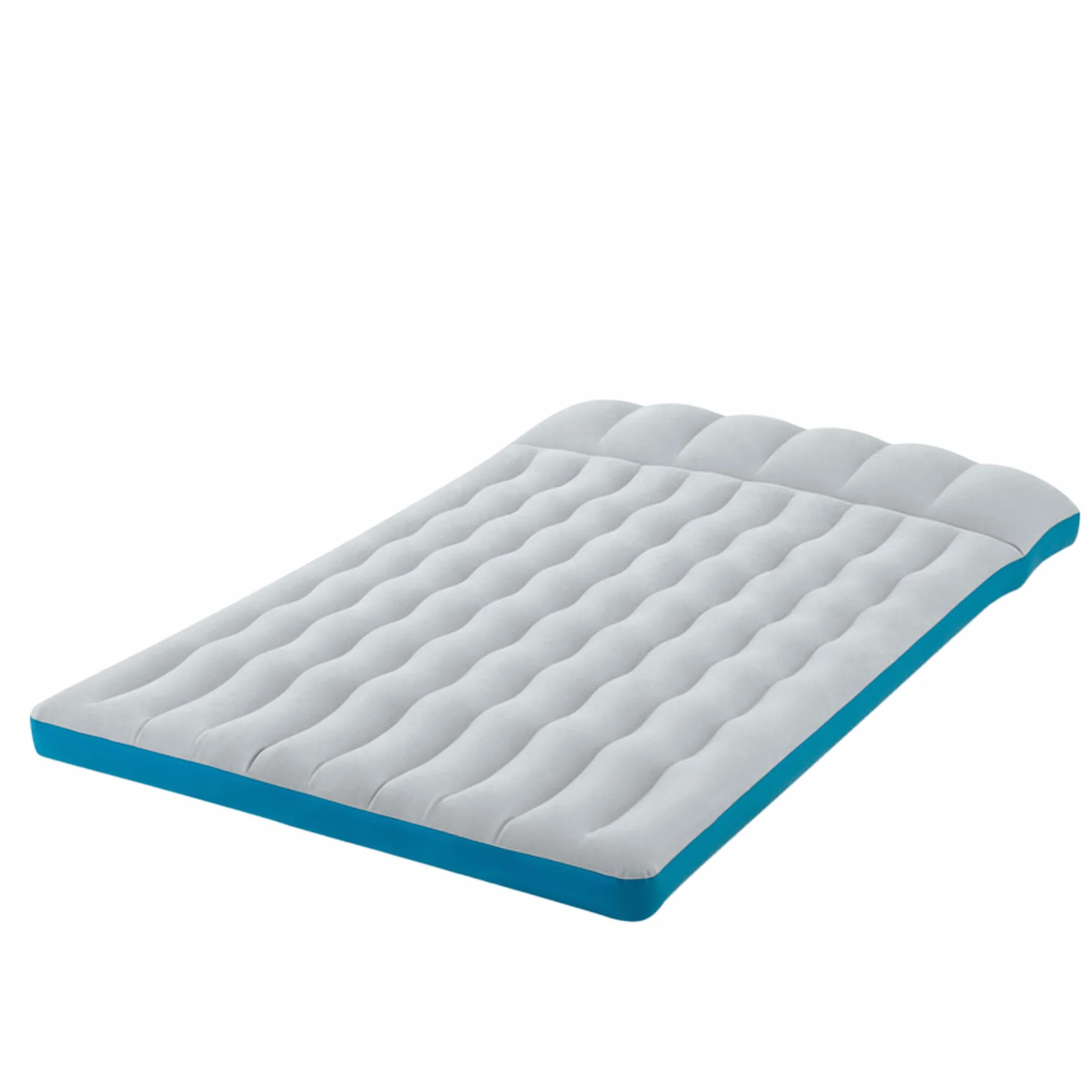 Intex 67999 Materasso Matrimoniale Camping Laminato 193 x 127 x 24 cm Grigio/Blu