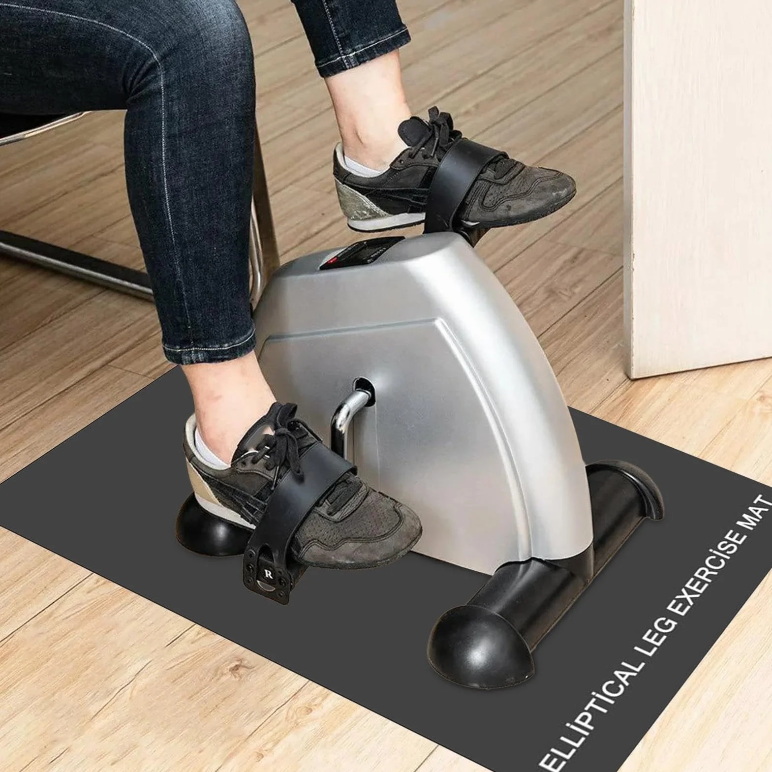 Mata treningowa, wytrzymała mata ochronna na podłogę, antypoślizgowa gumowa mata gimnastyczna, antypoślizgowa mata wielofunkcyjna na sprzęt treningowy do studia fitness