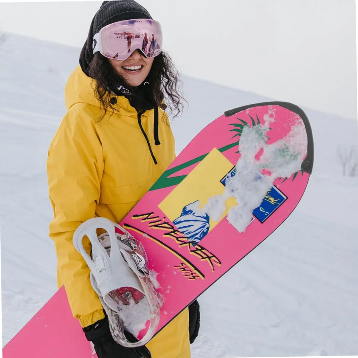 BESPORTBLE 2 Szt Ochraniaczy Krawędzi Snowboardu - Odbojniki Pokładu Pochłaniająca Wilgoć Osłona Na Przód I Tył Deski Łatwa Instalacja Bez Użycia Narzędzi