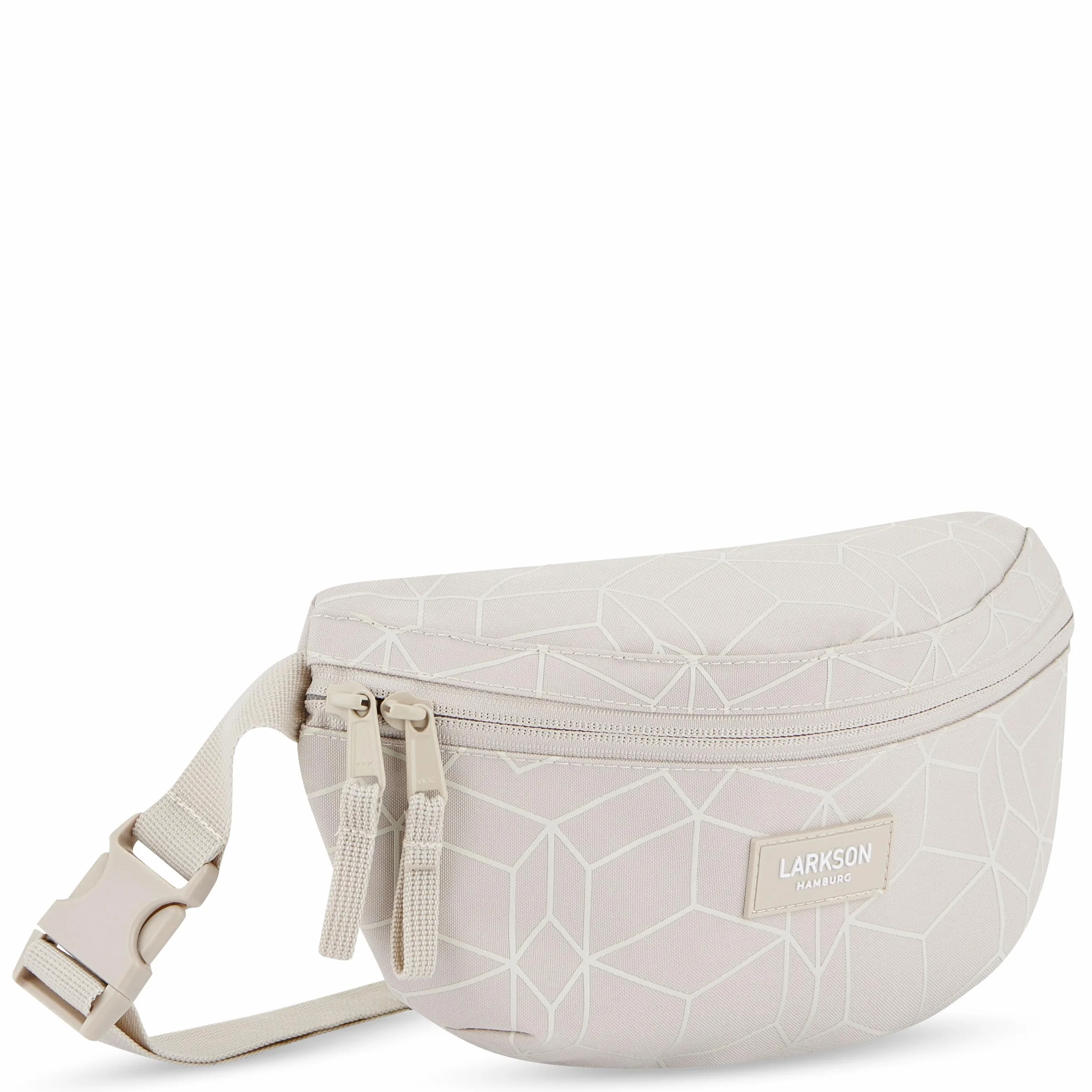 LARKSON Torba nerka damska i męska - Finn - saszetka biodrowa do uprawiania sportu na świeżym powietrzu w mieście - stylowa torba na pasek na festiwal - Crossbody Bag z paskiem - wodoodporna, Wzór