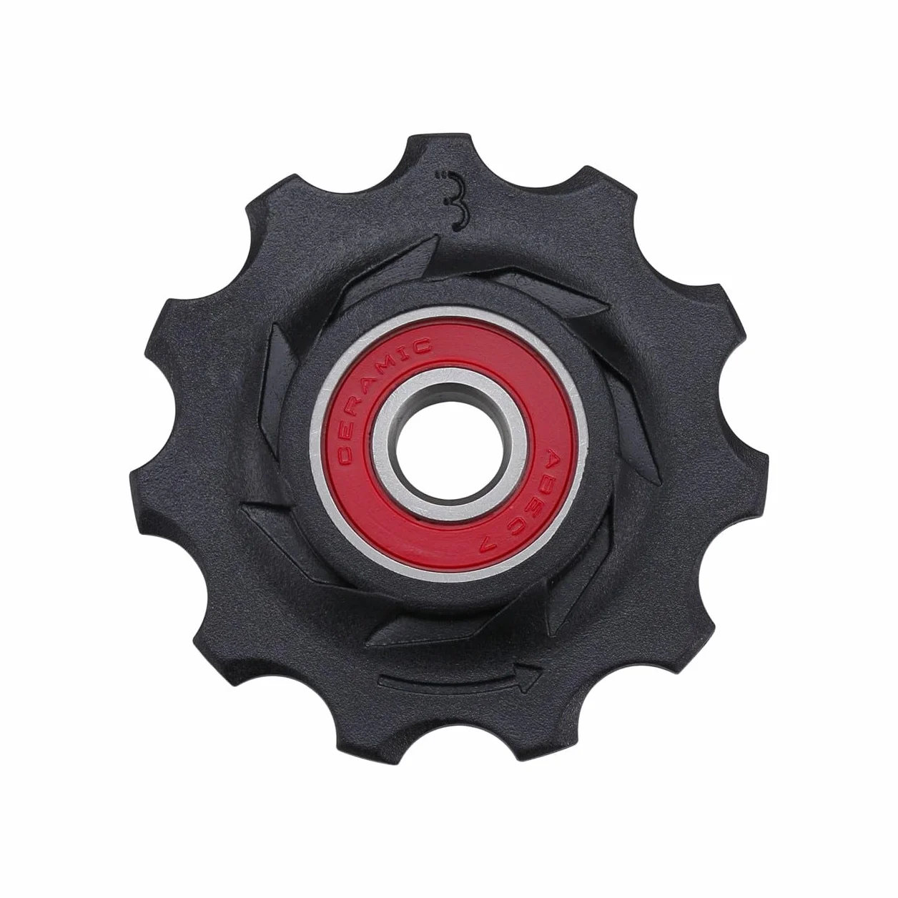 BBB Cycling Kółka zmiany biegów 11-T, kaseta 11 zębów, 9-10-11-rzędowa przerzutka SRAM Campagnolo i Shimano, kompatybilne z rowerami wyścigowymi i Urban Cycling RollerBoys Ceramic BDP-12