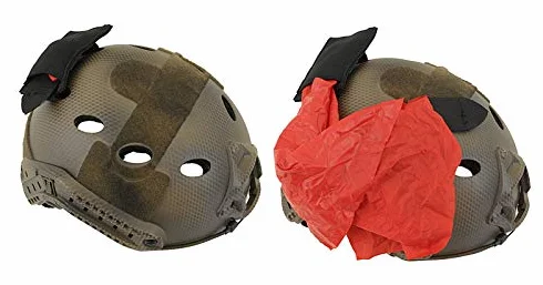8Field Airsoft Deathrag/hitchusta, zaznaczanie hitu, śmierć w torbie Moll, Airsoft Softair Üaintball (czarny)