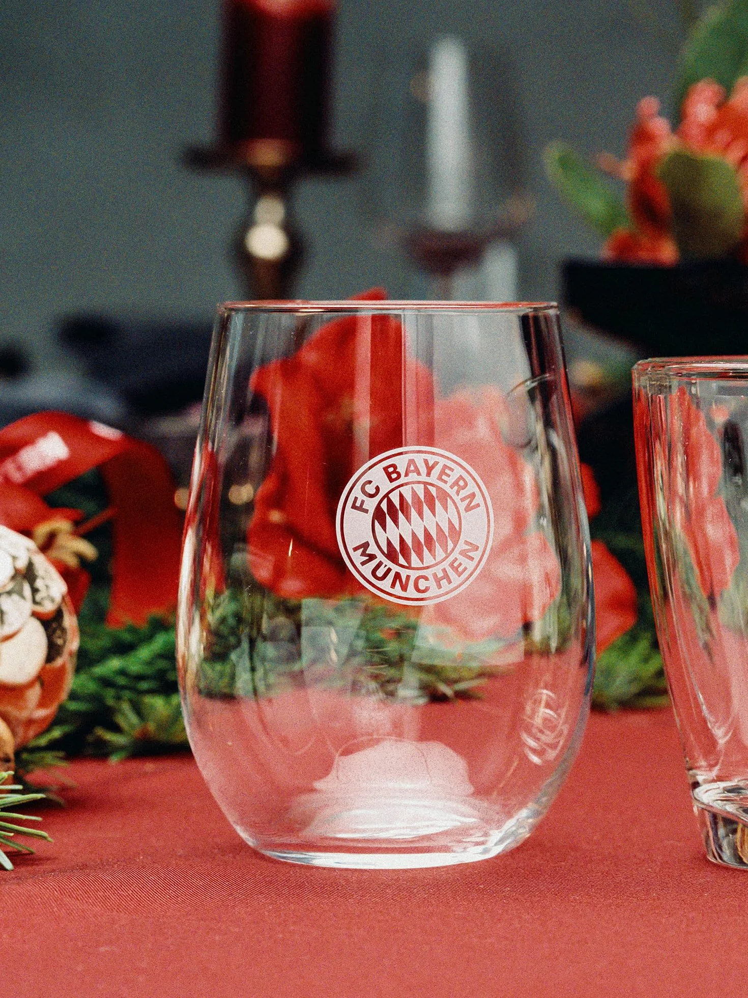 FC Bayern München Szk?o/szklanki/szklanki ** logo ze szk?a do wody **