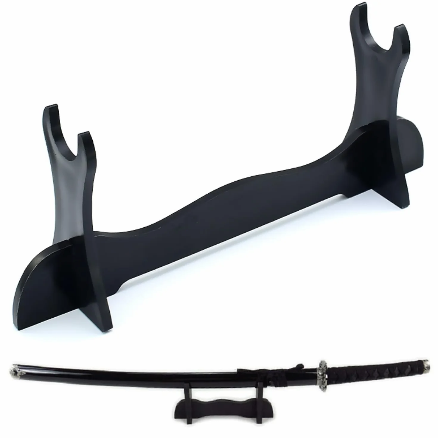 Tokaneit Katana, stojak na miecze samurajskie, stojak na miecze Katana, stojak na miecze samurajskie, stojak na miecze samurajskie, na noże, sztylety w domu lub w biurze