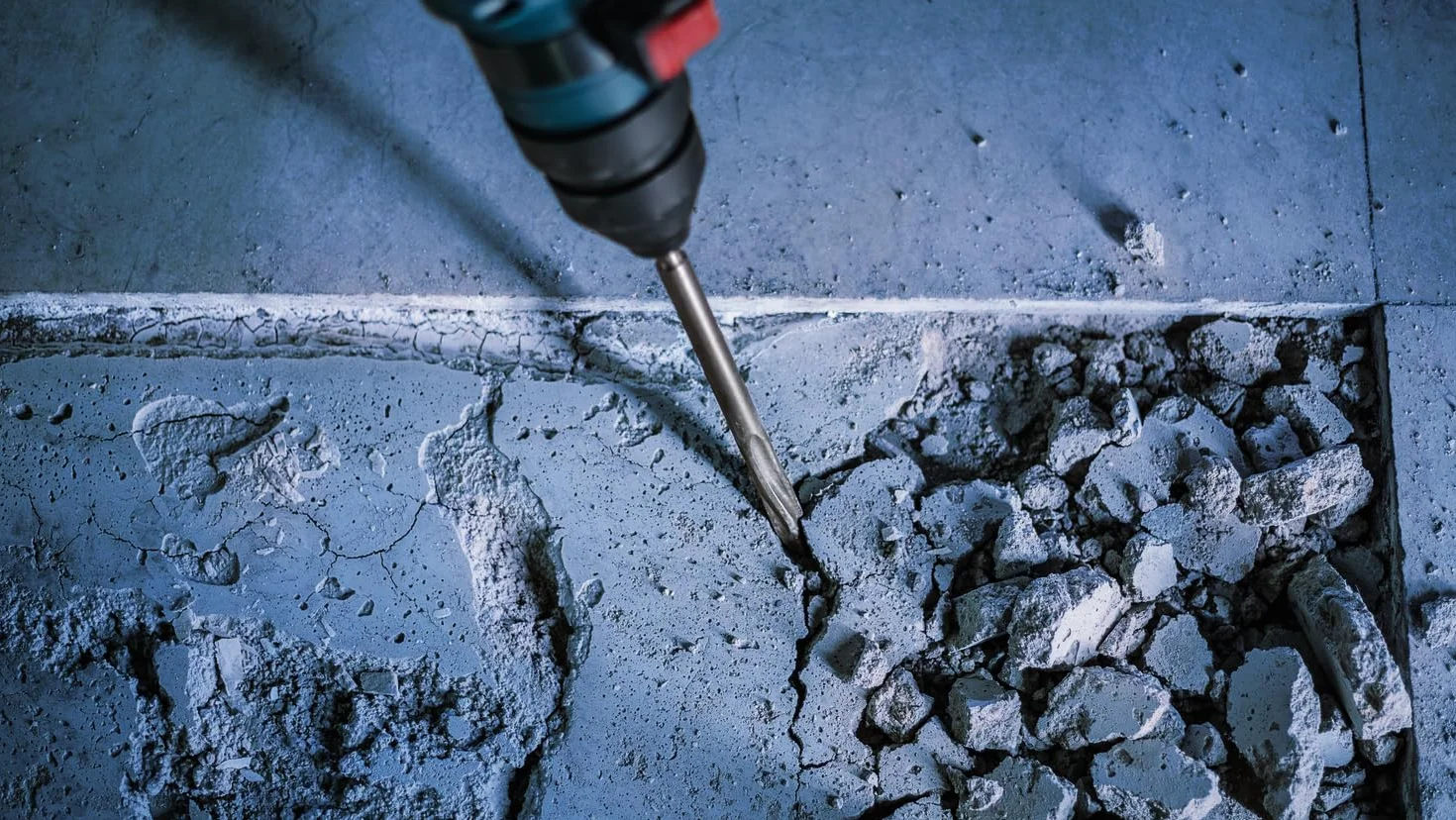 Bosch Professional Zestaw Dłut SDS Plus 3-częściowy 0/20/40mm do Betonu Kamienia Muru