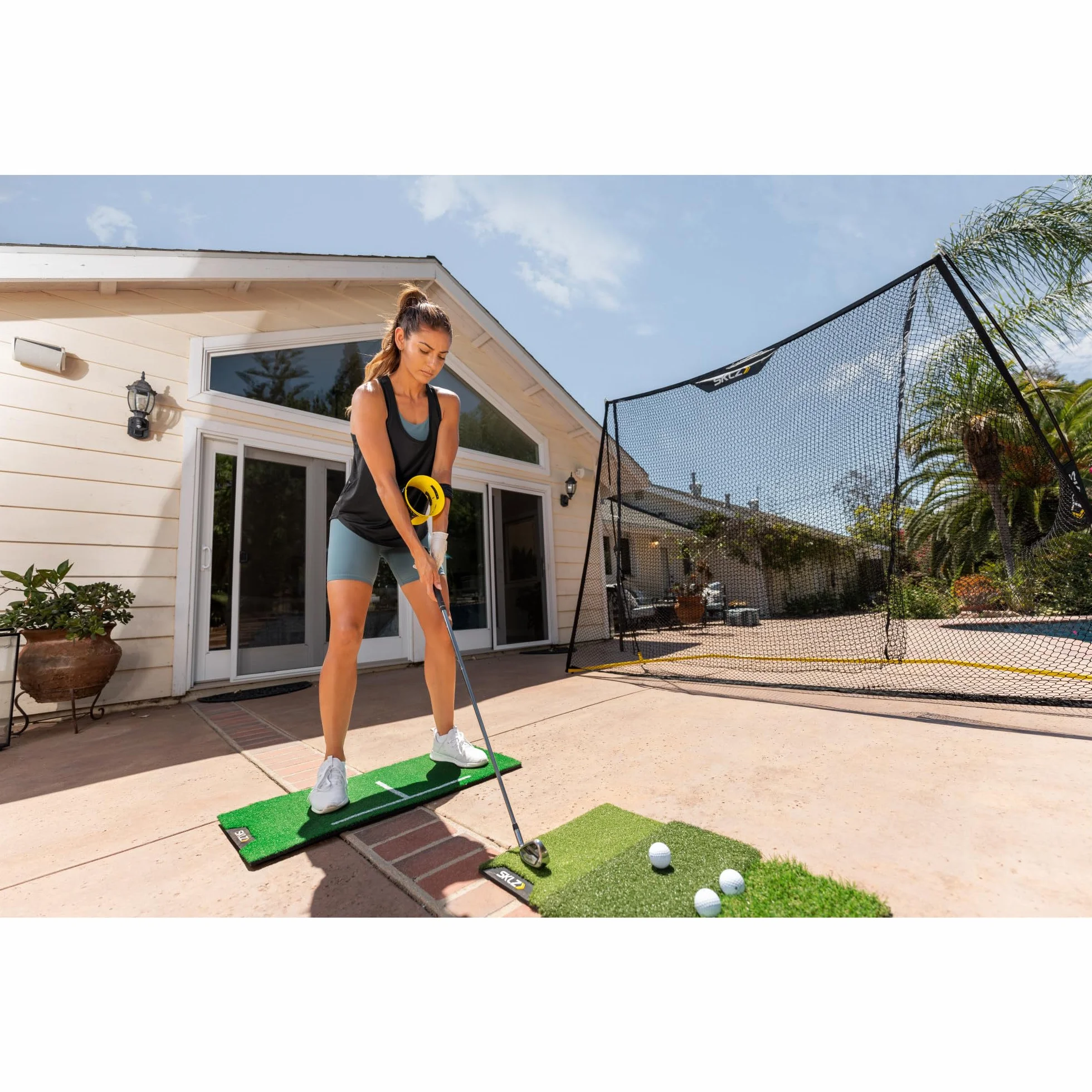 SKLZ Płytki strzał pomoc trenera huśtawki golfowej