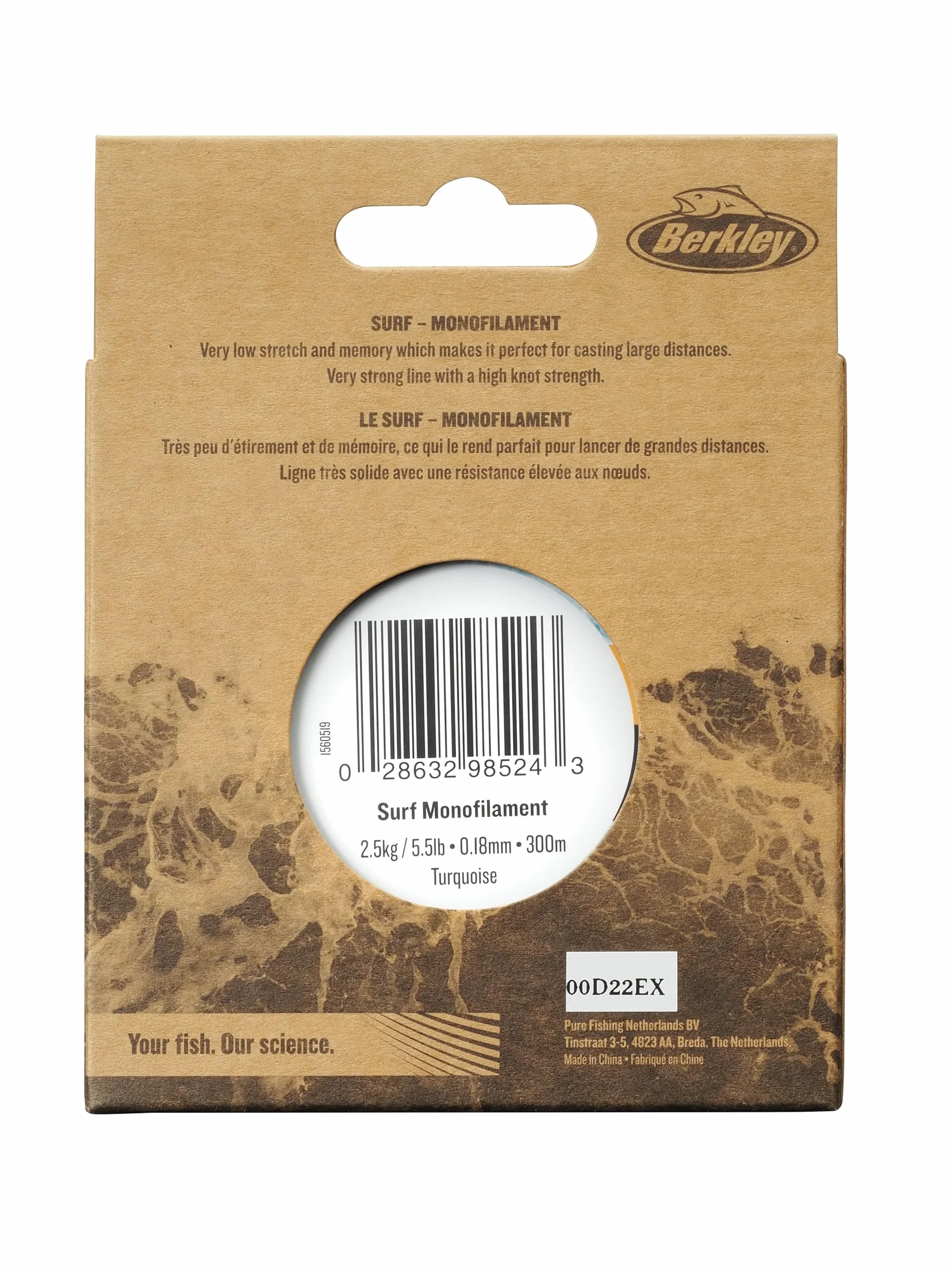 Berkley Żyłka wędkarska Nautil Surf Monofilament