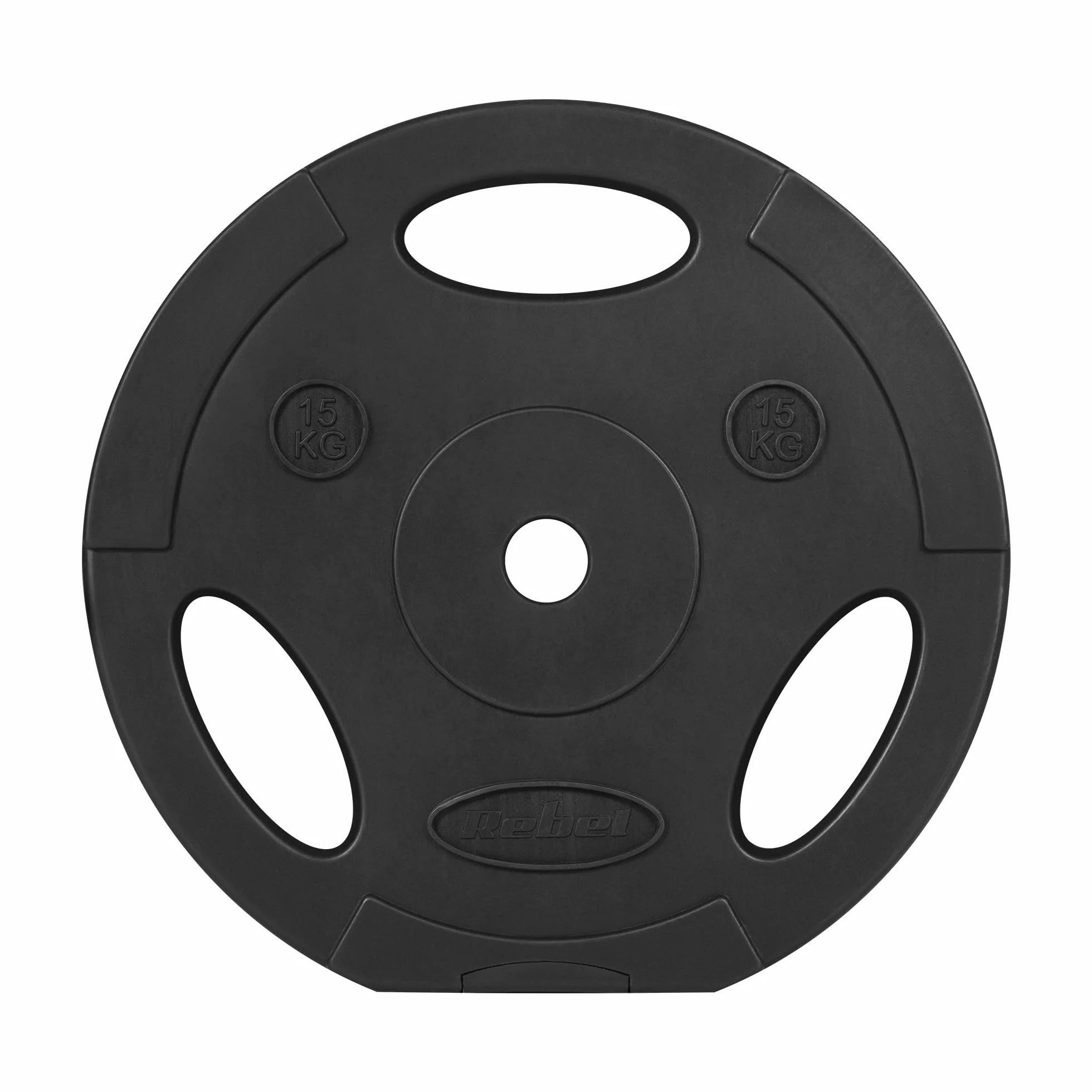 Rebel Zestaw Obciążeń Bitumicznych 2x15kg Otwór 31mm Talerz z Uchwytami RBA-2124