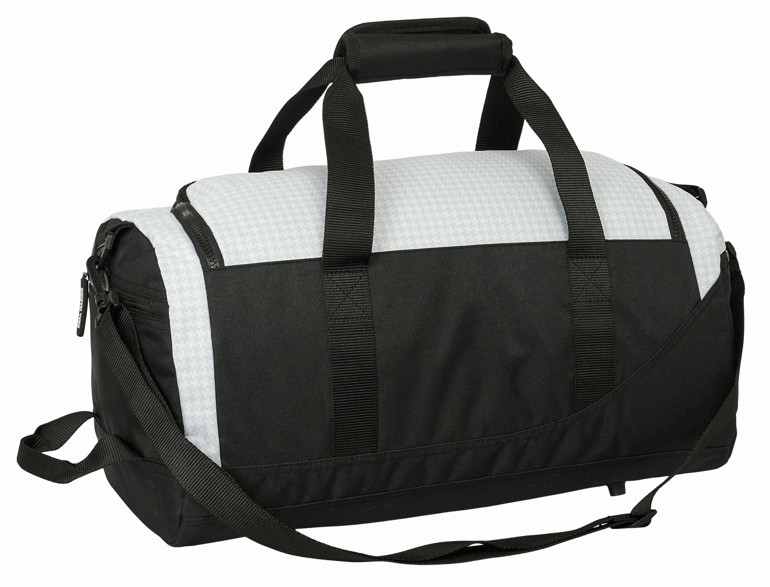 Safta Real Madryt Torba sportowa plecak 50x25x25 cm biały szary
