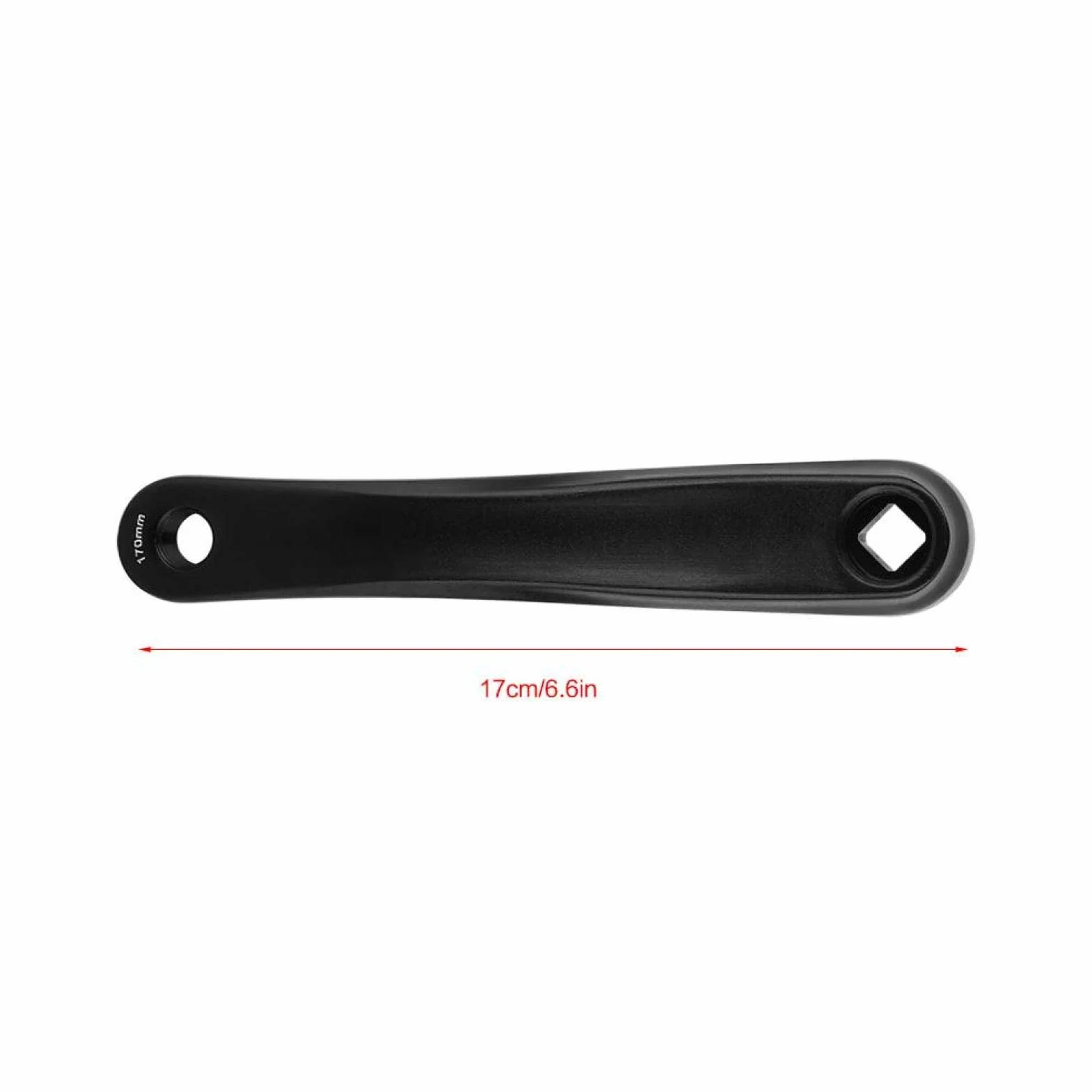 Ramię korby rowerowej KEENSO, lewe ramię korby rowerowej ze stopu aluminium 170 mm