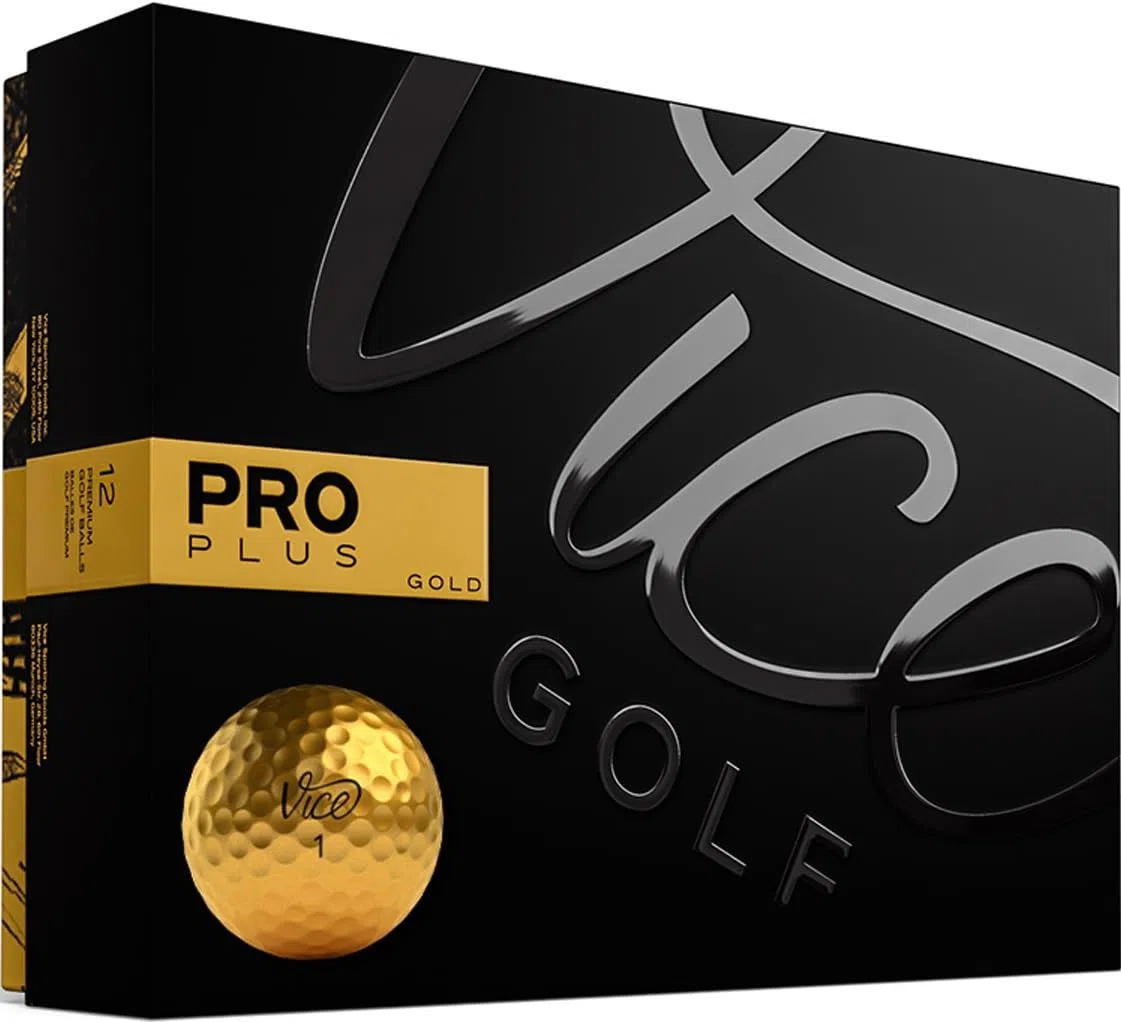 Vice Golf Piłki golfowe Limited Edition Pro Plus Gold