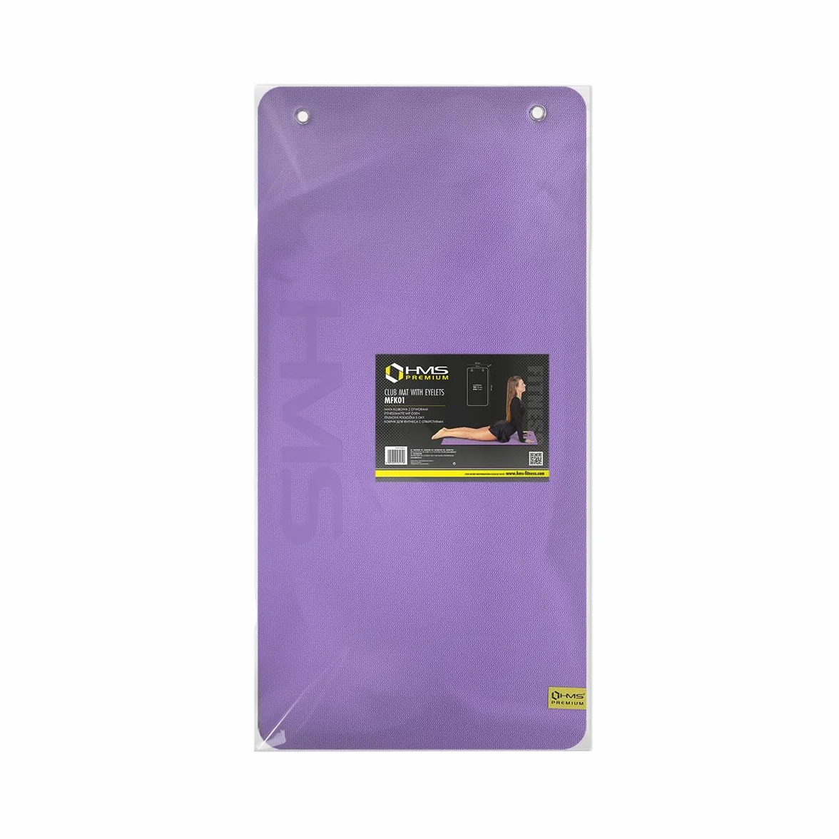 Pilates mata do jogi antypoślizgowa gruba 110 x 55 x 1,5 cm pianka EVA
