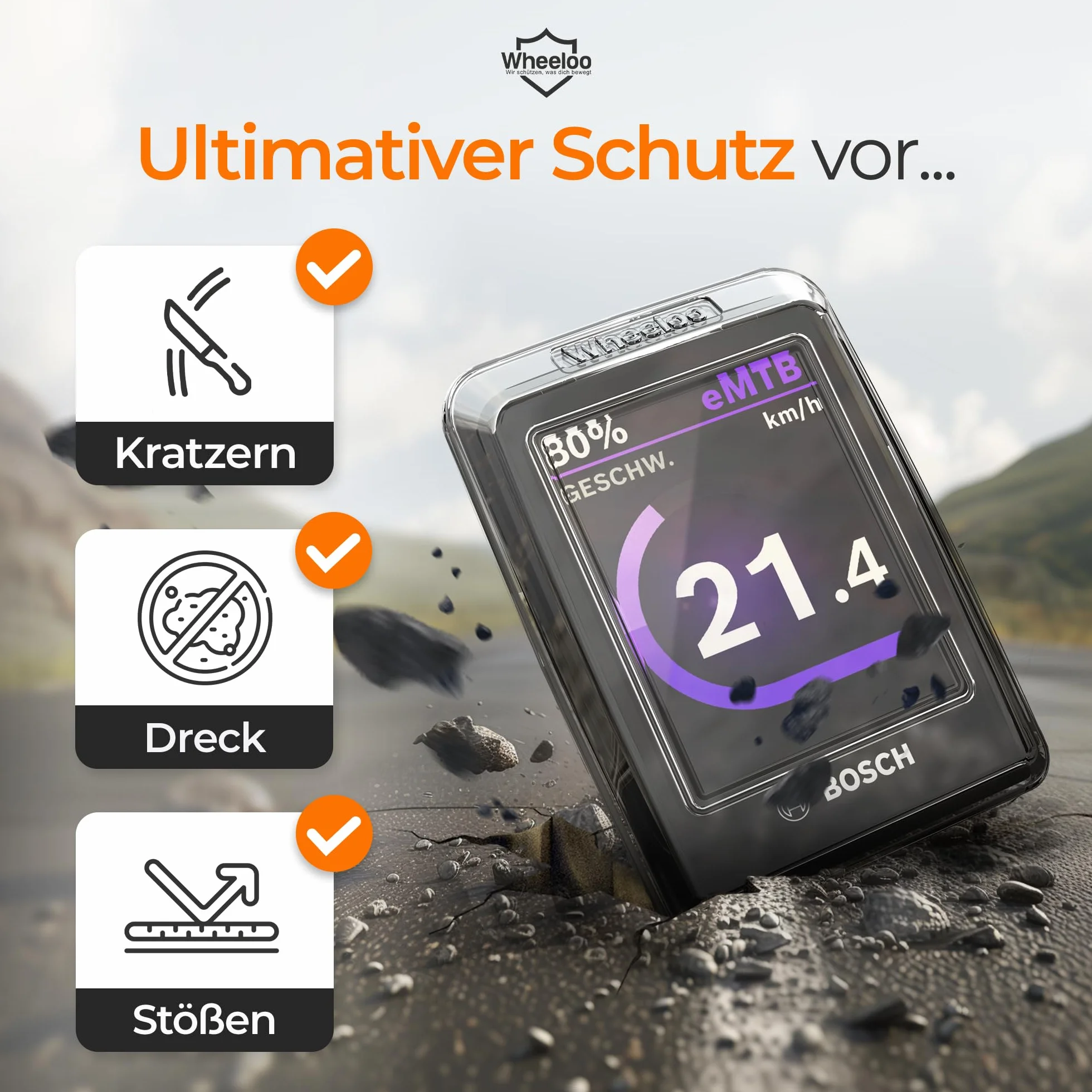 Wheeloo Etui ochronne do pilota Bosch LED