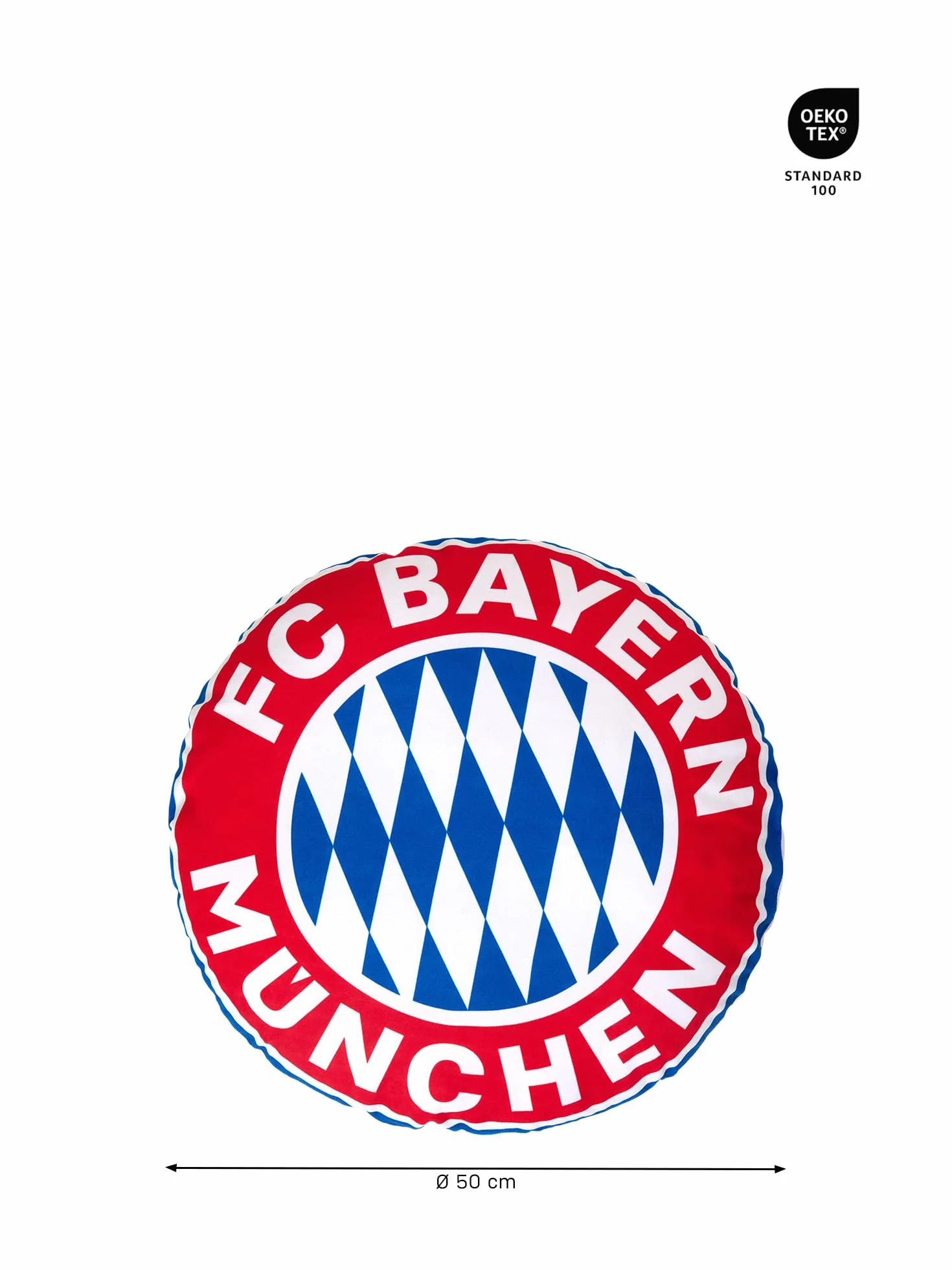 FC Bayern München Poduszka okrągła na sofę piłka nożna