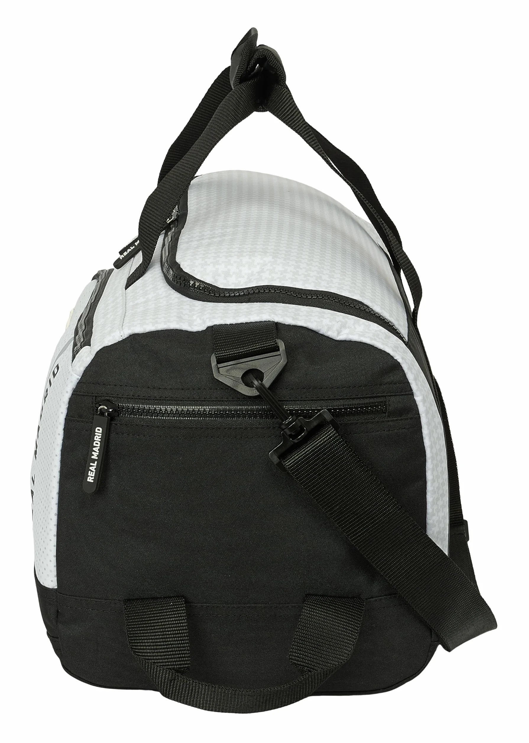Safta Real Madryt Torba sportowa plecak 50x25x25 cm biały szary