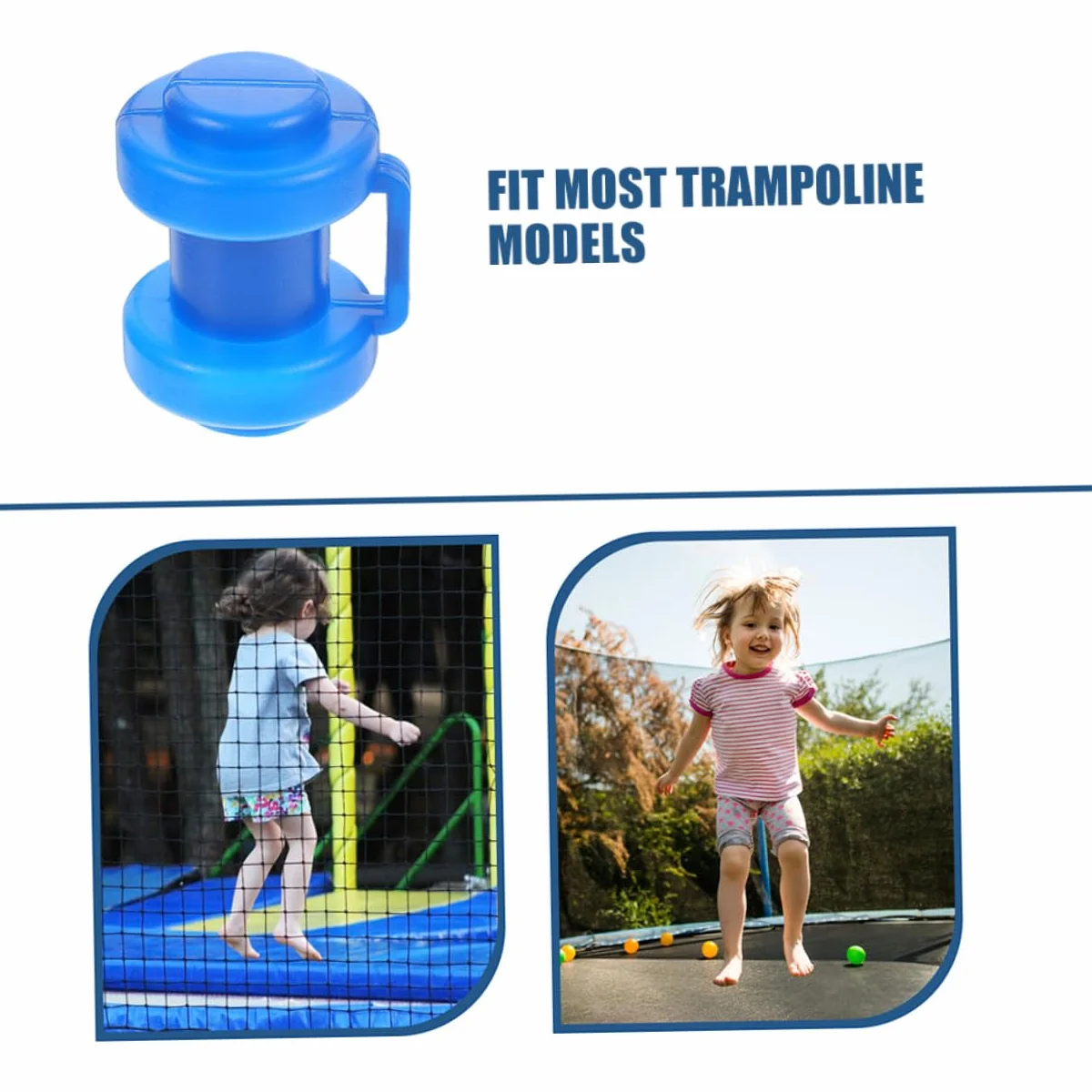 BESPORTBLE 4 Szt Nakładek Ochronnych Na Trampolinę Trampolina Do Bezpieczeństwa Części Trampoliny Solidna Plastikowa Konstrukcja